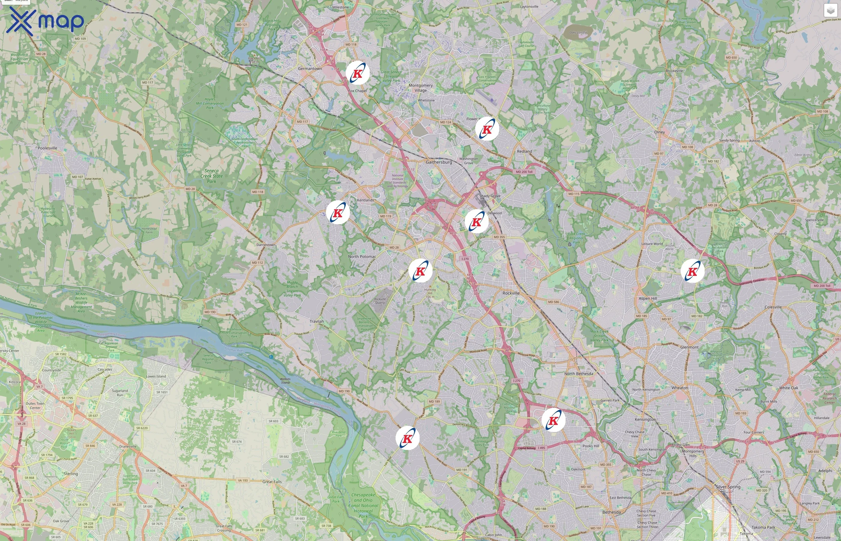 Kicks Karate traffic data