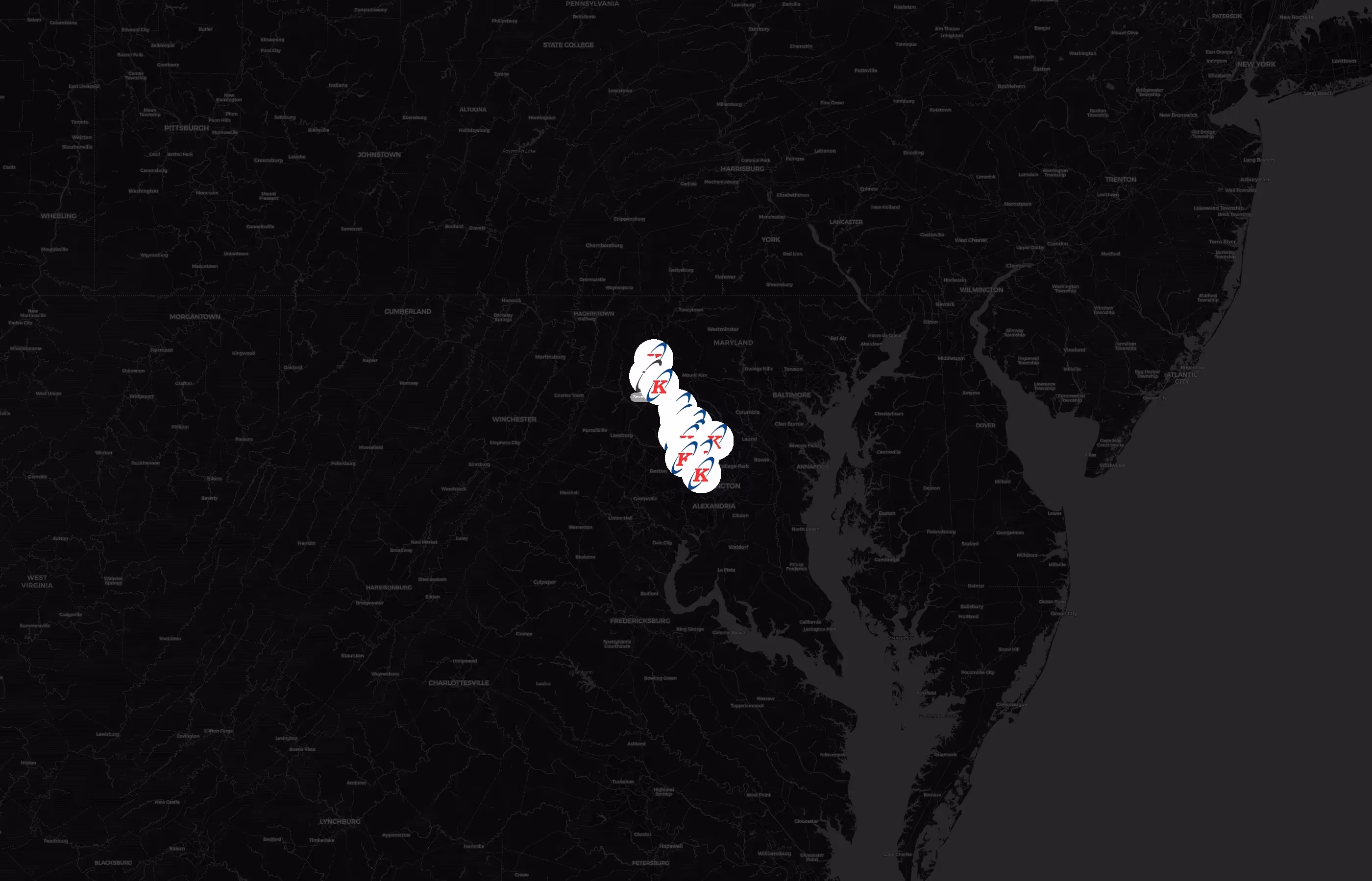 Kicks Karate city distribution