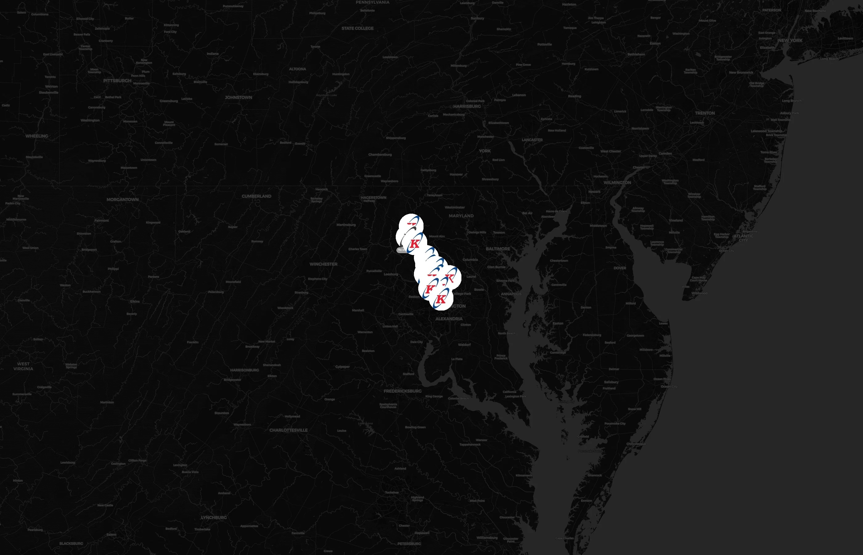 Kicks Karate city distribution