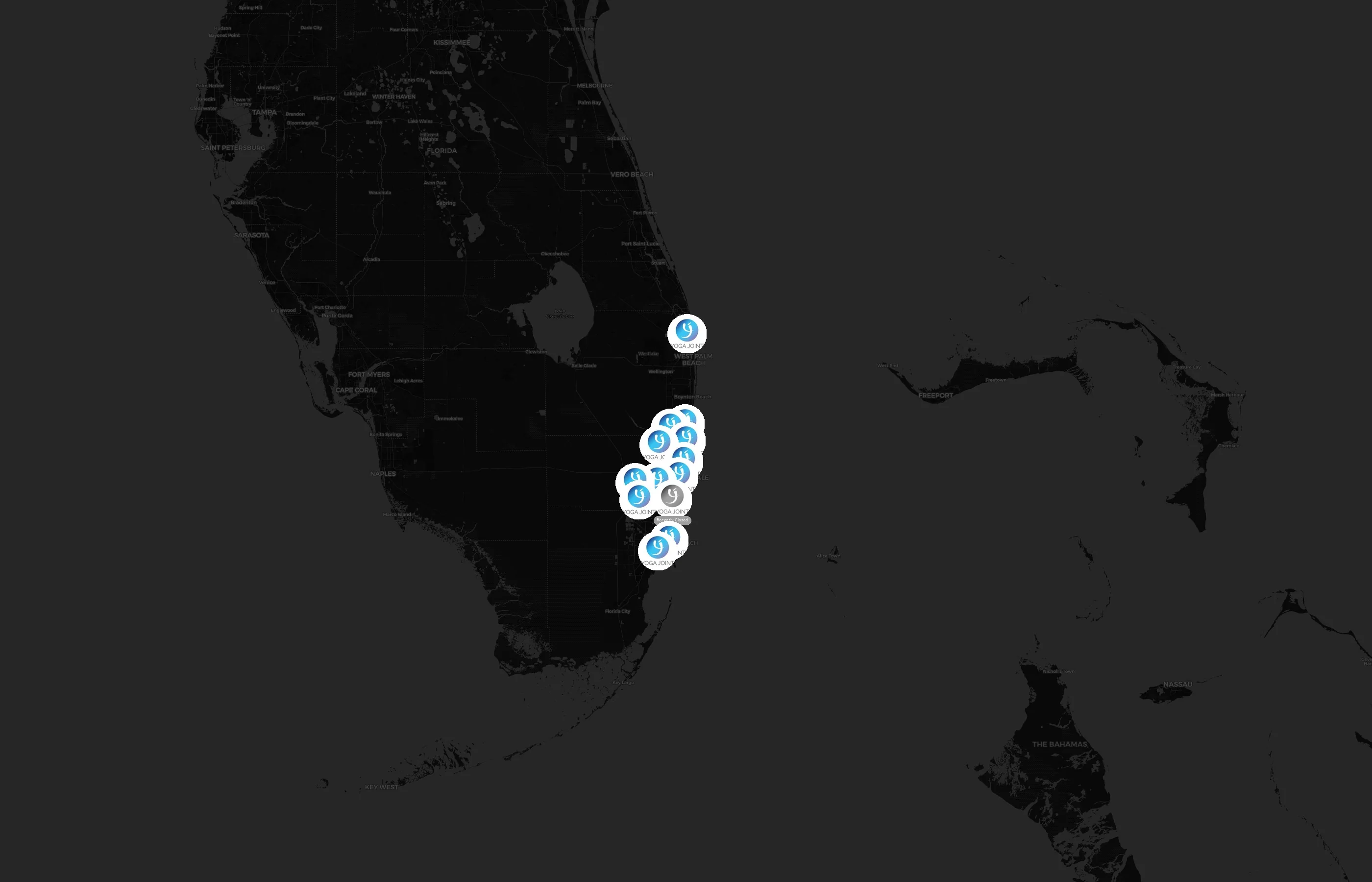Yoga Joint city distribution