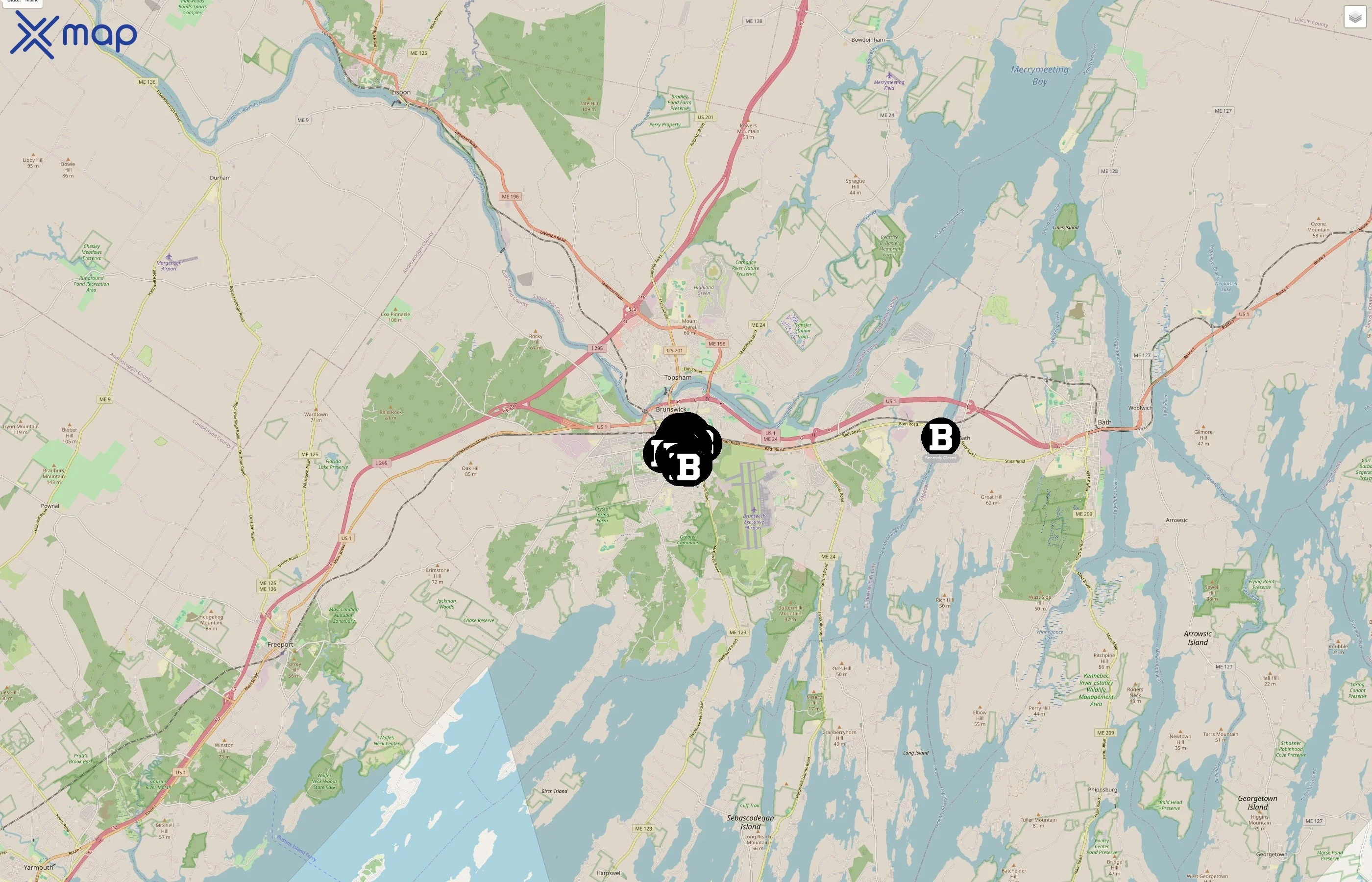 Bowdoin College traffic data