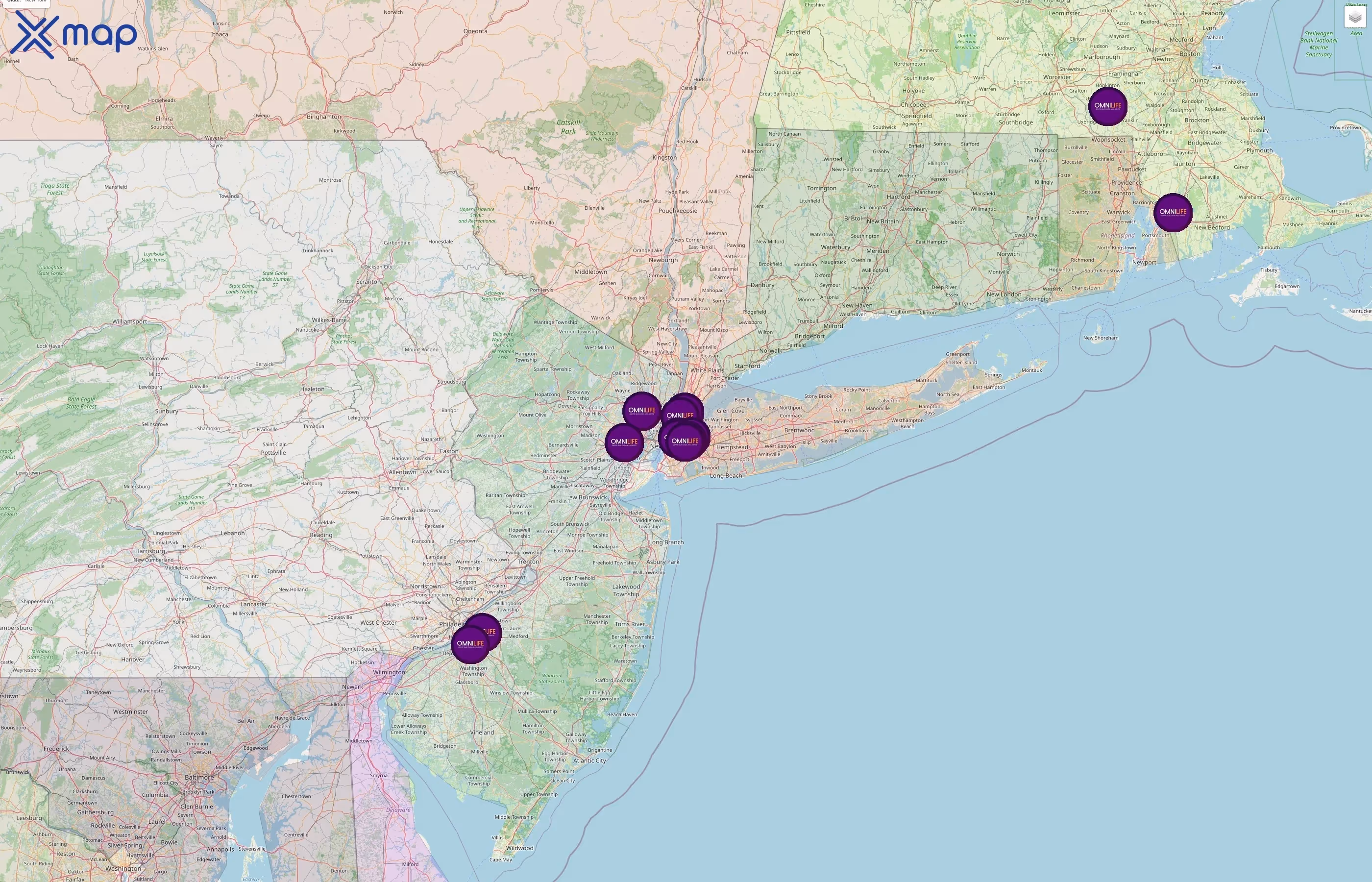 Omnilife street hotspots