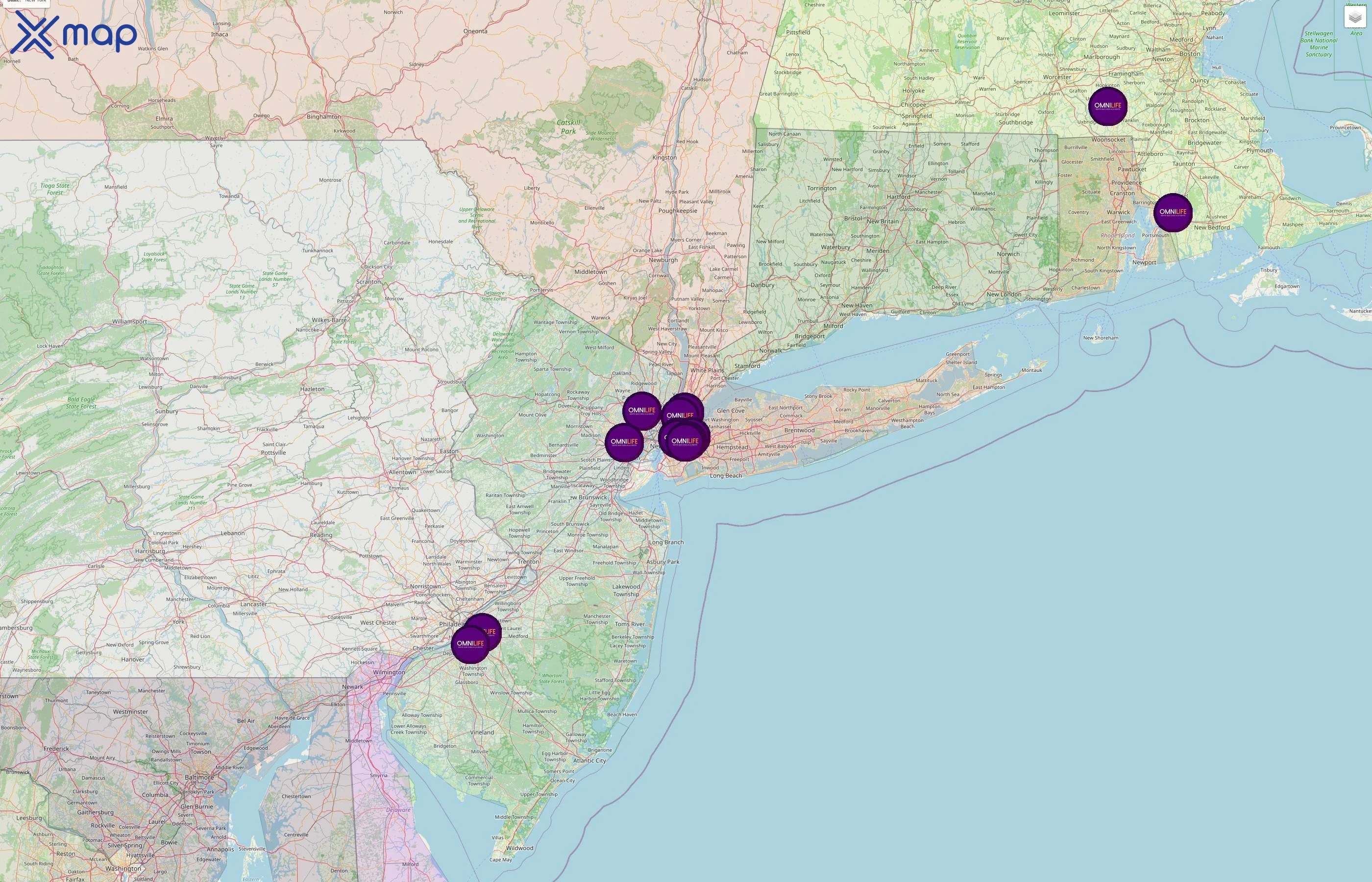 Omnilife street hotspots