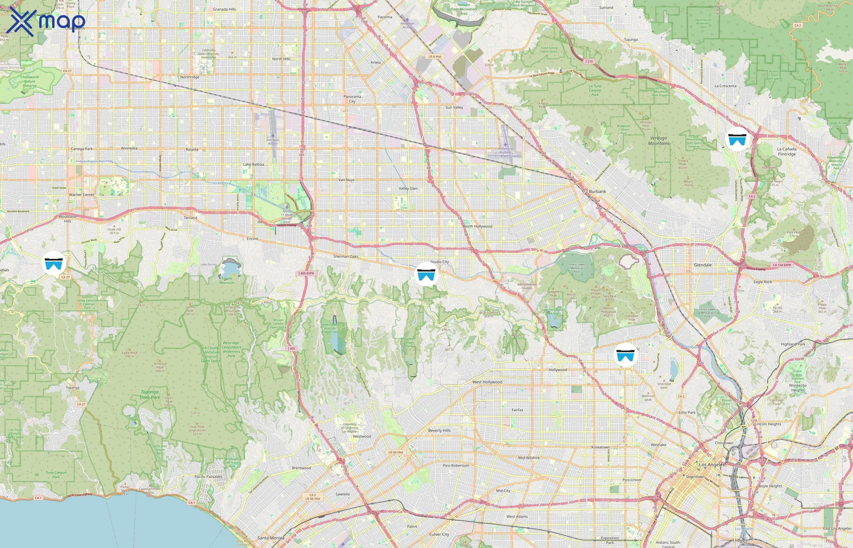 WundaBar Pilates area coverage