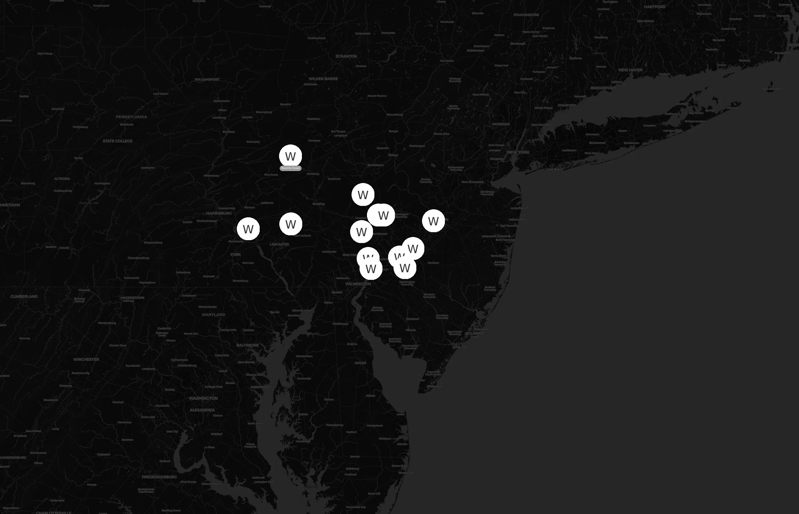 WW city distribution