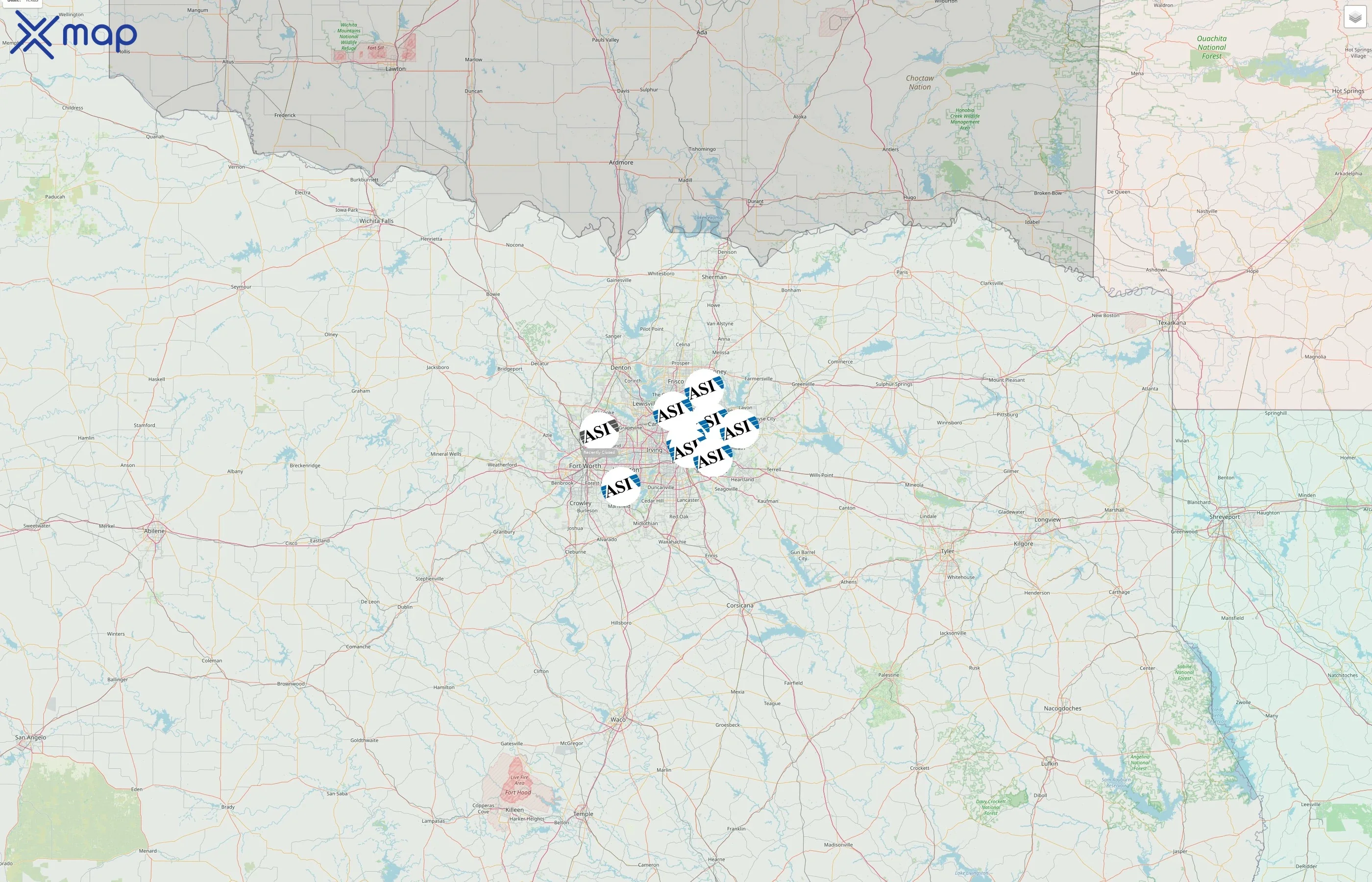 ASI Gymnastics street hotspots