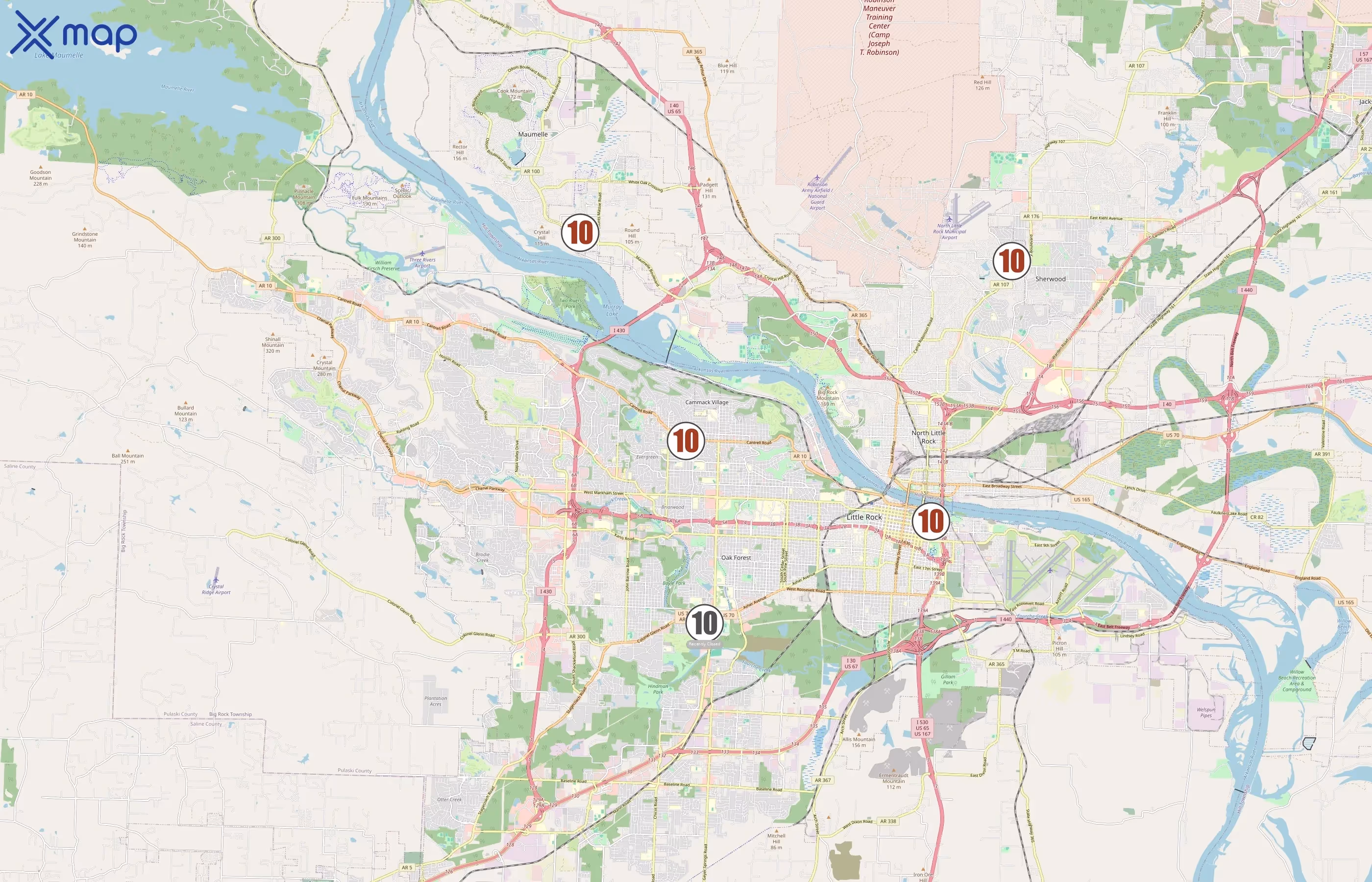 10 Fitness area coverage