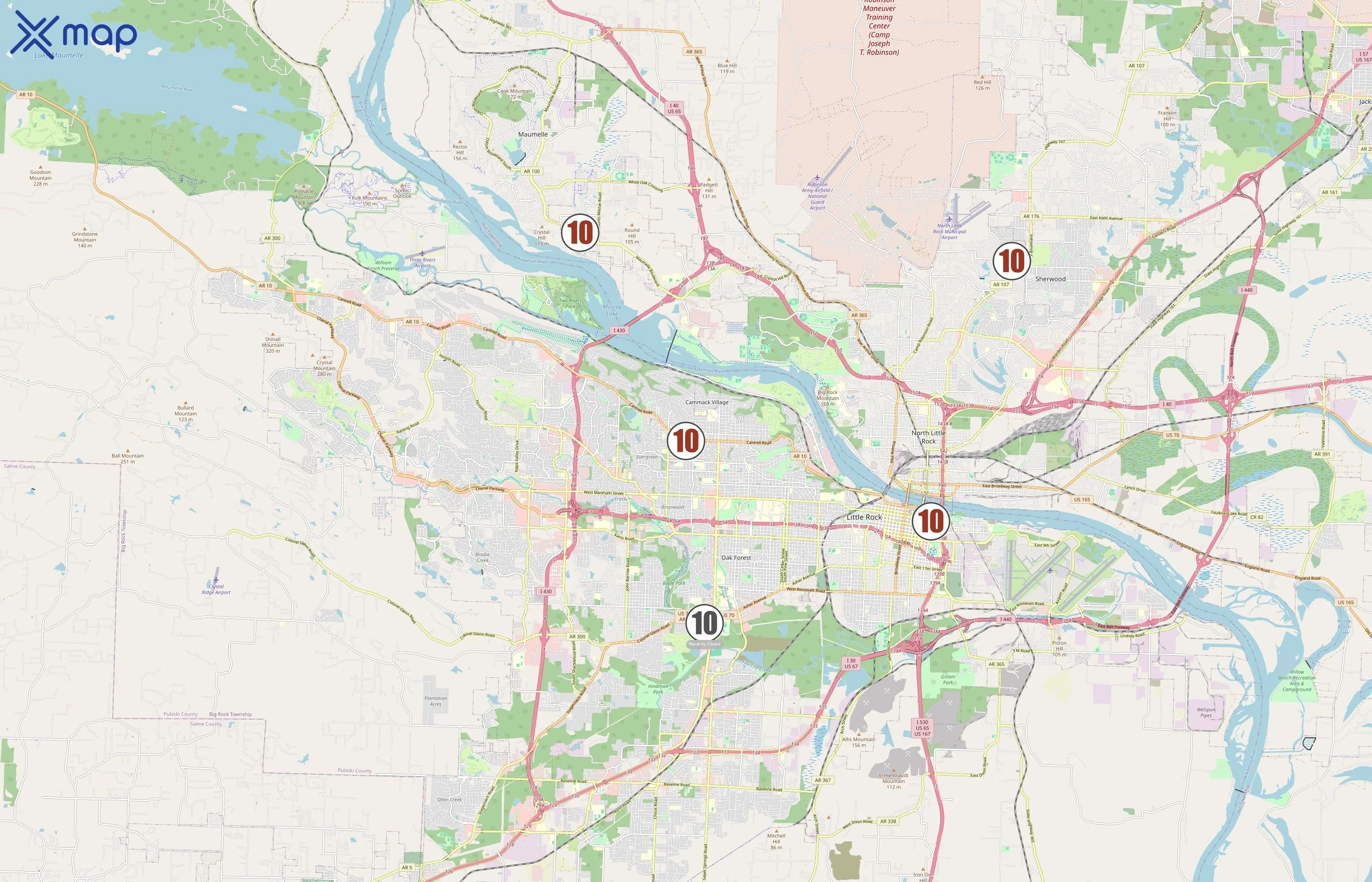 10 Fitness area coverage