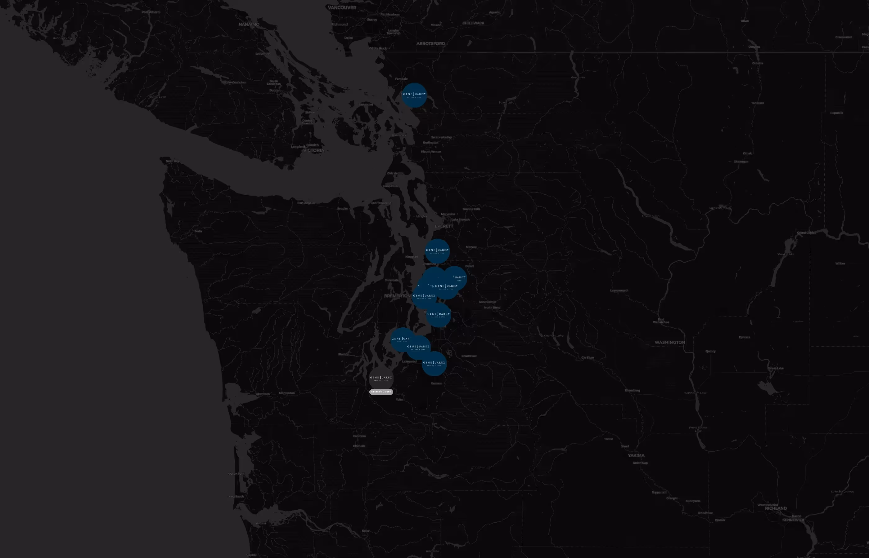 Gene Juarez city distribution