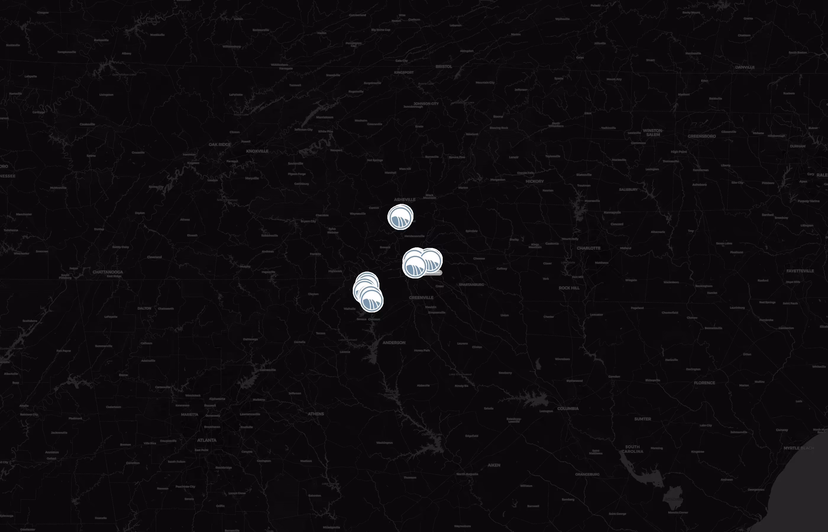 The Cliffs city distribution