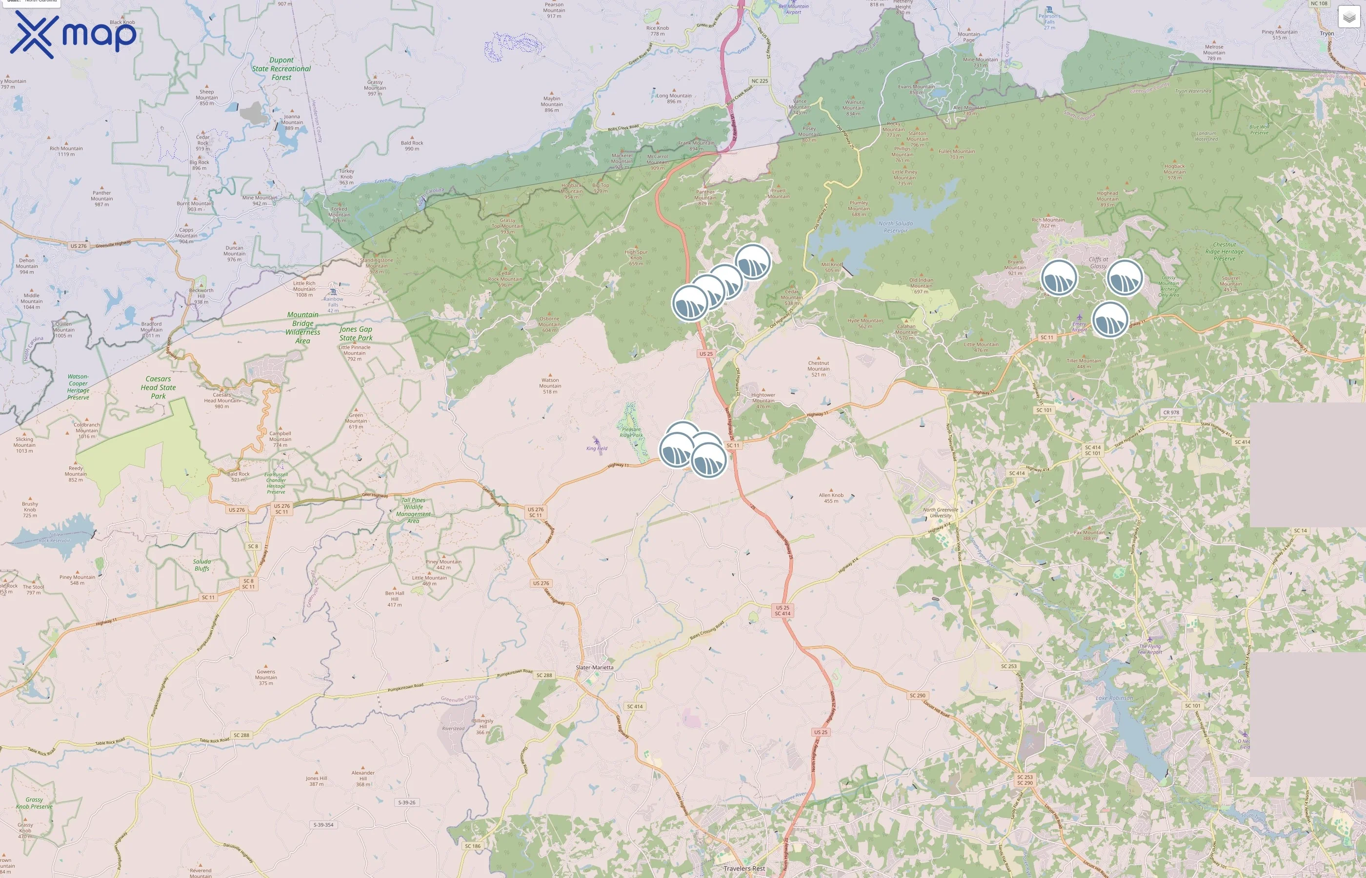 The Cliffs traffic data