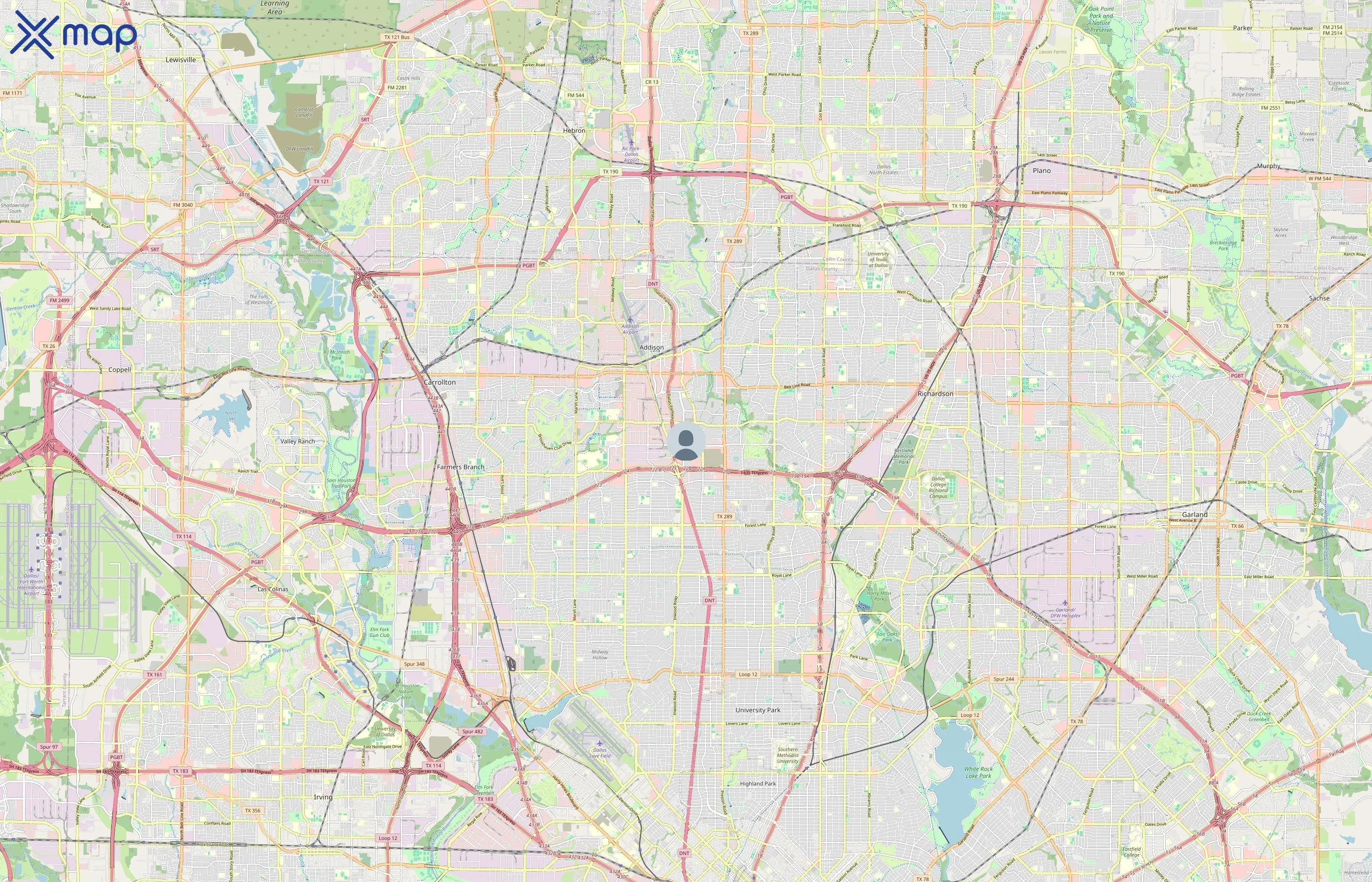 iV Bars area coverage