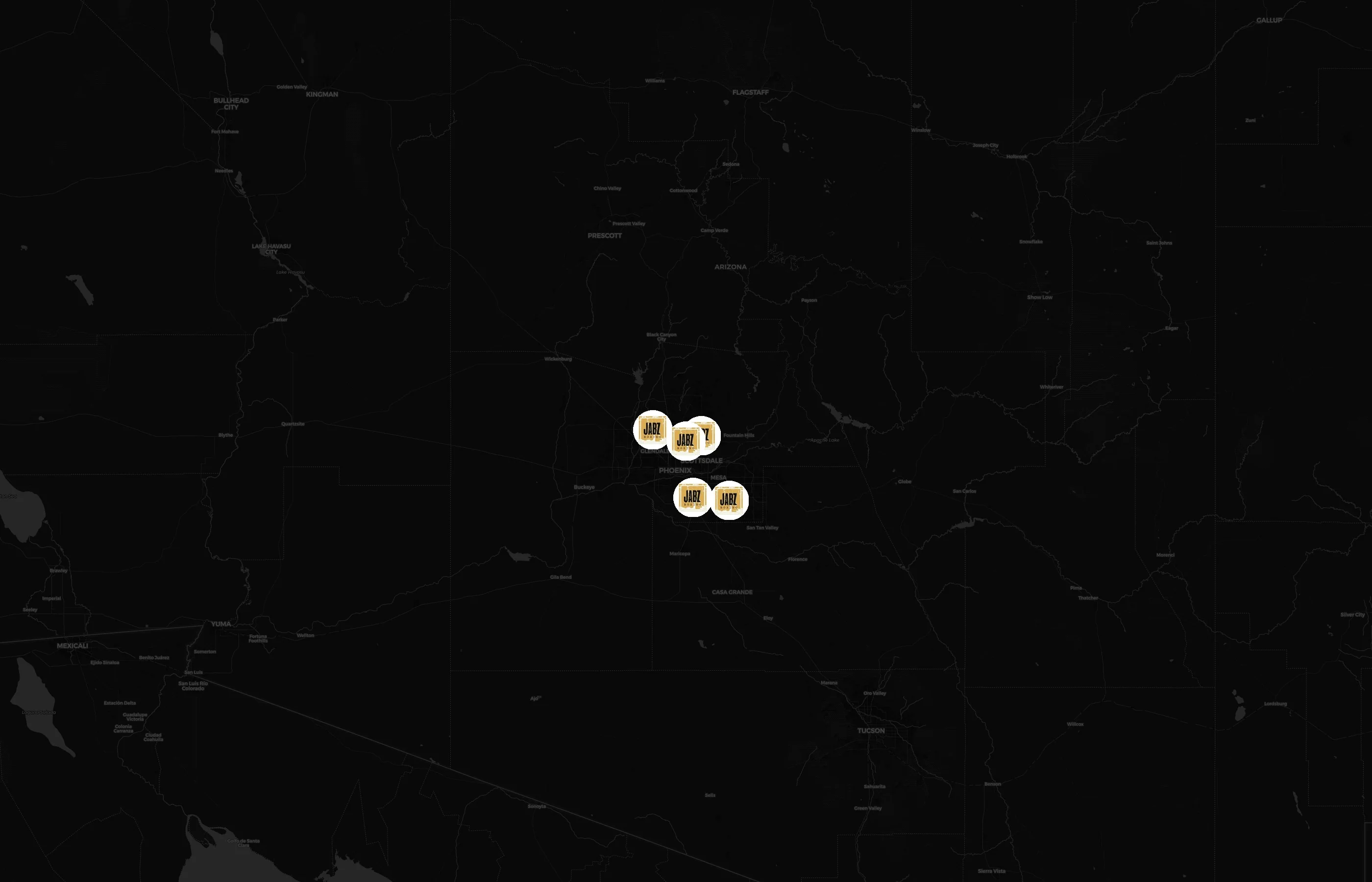 Jabz Boxing city distribution