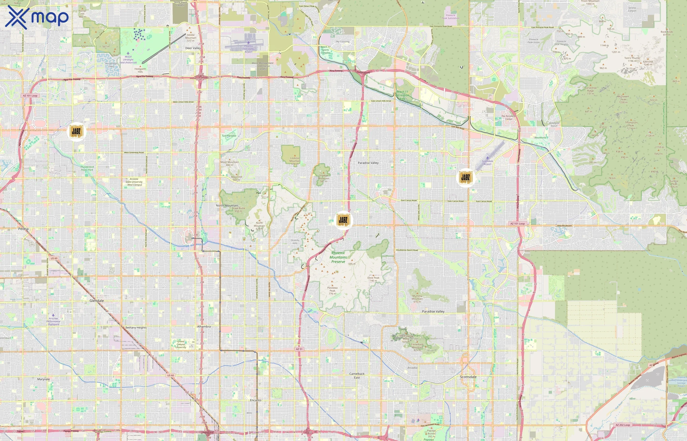 Jabz Boxing area coverage