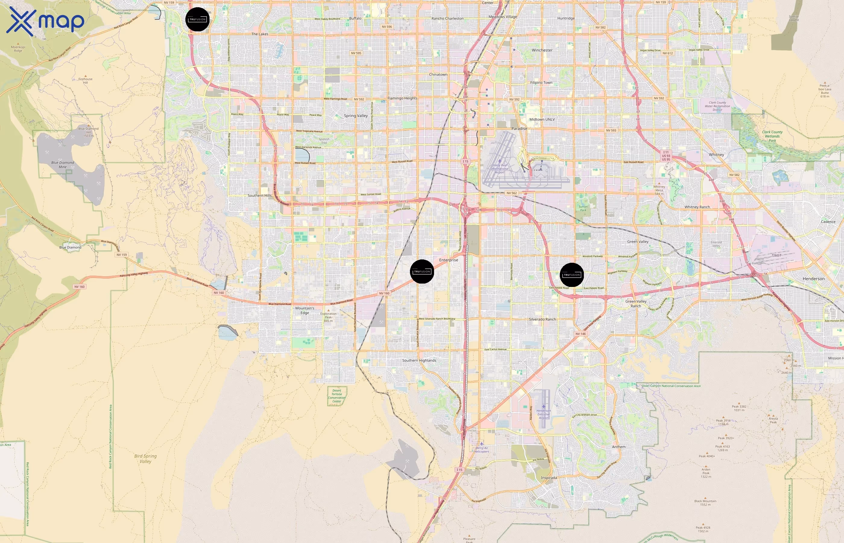 TruFusion area coverage