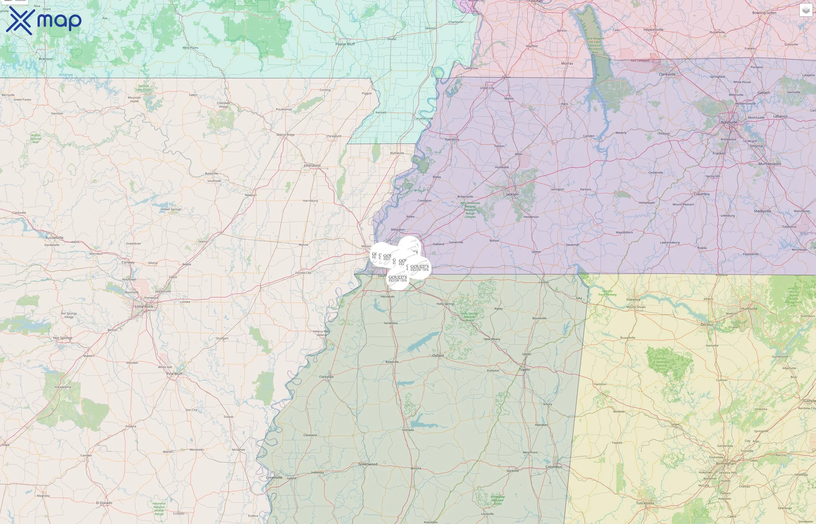 Gould's Salon Spa street hotspots