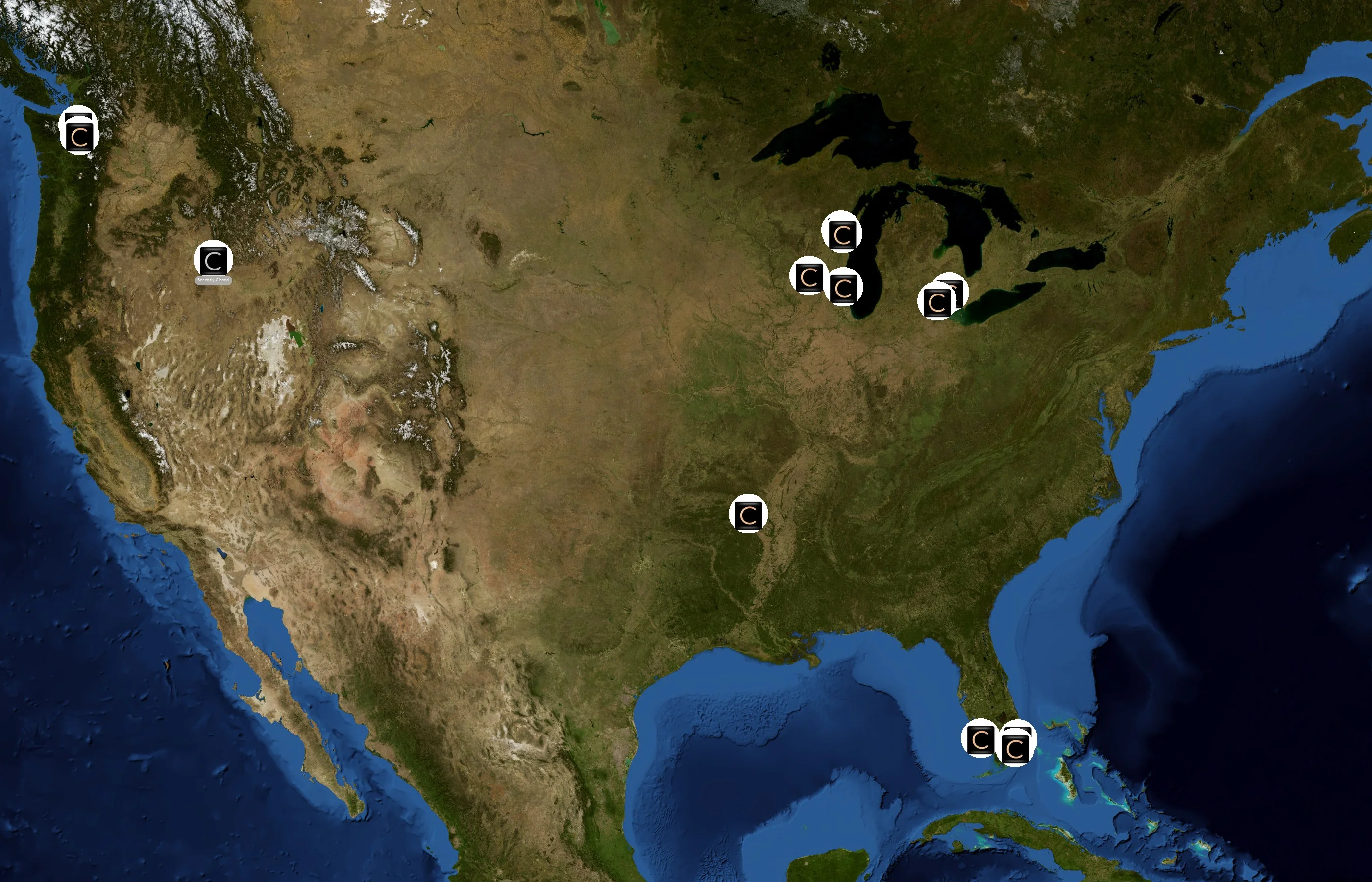 Contour Spa state distribution