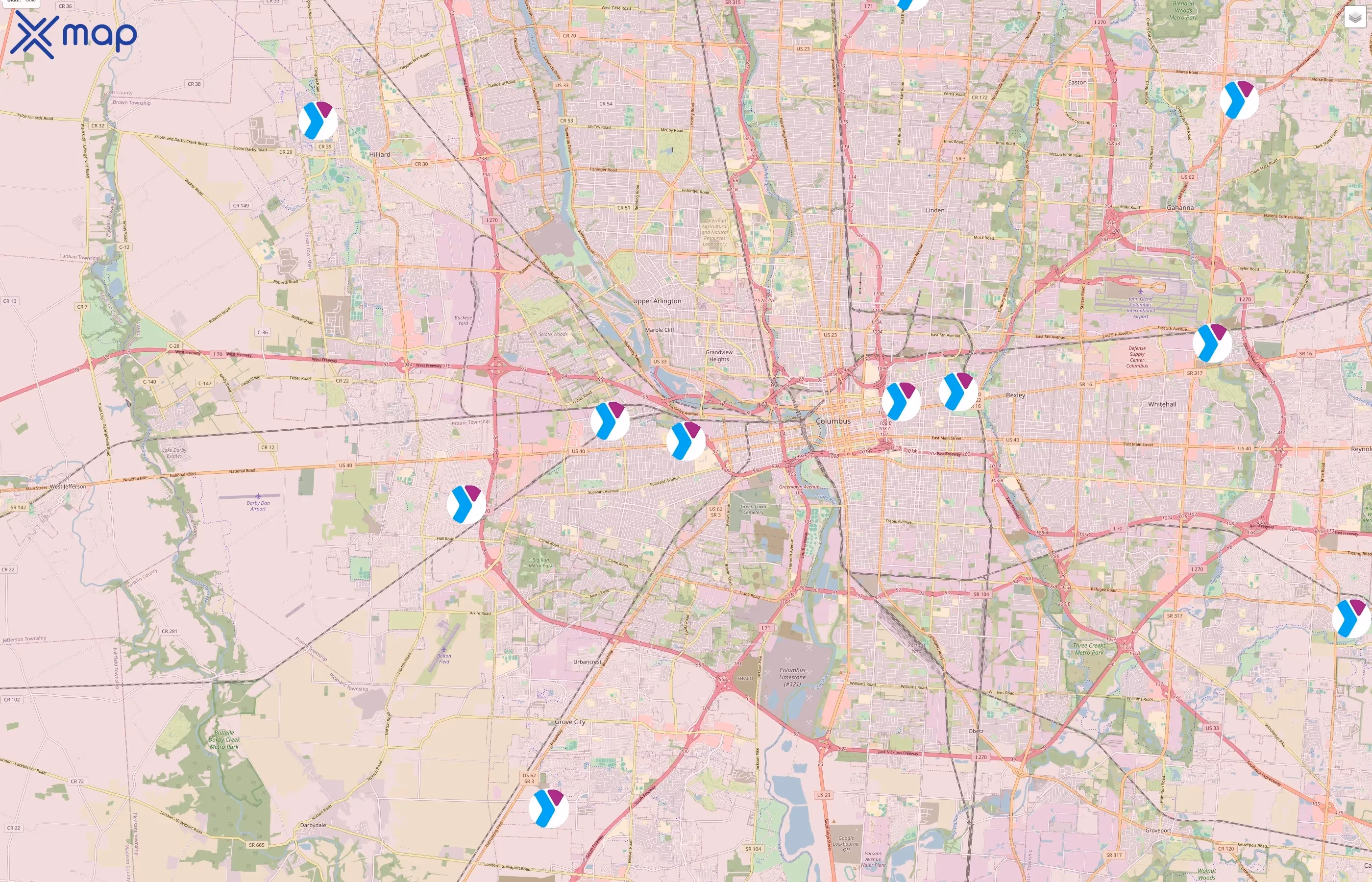 YMCA of Central Ohio traffic data