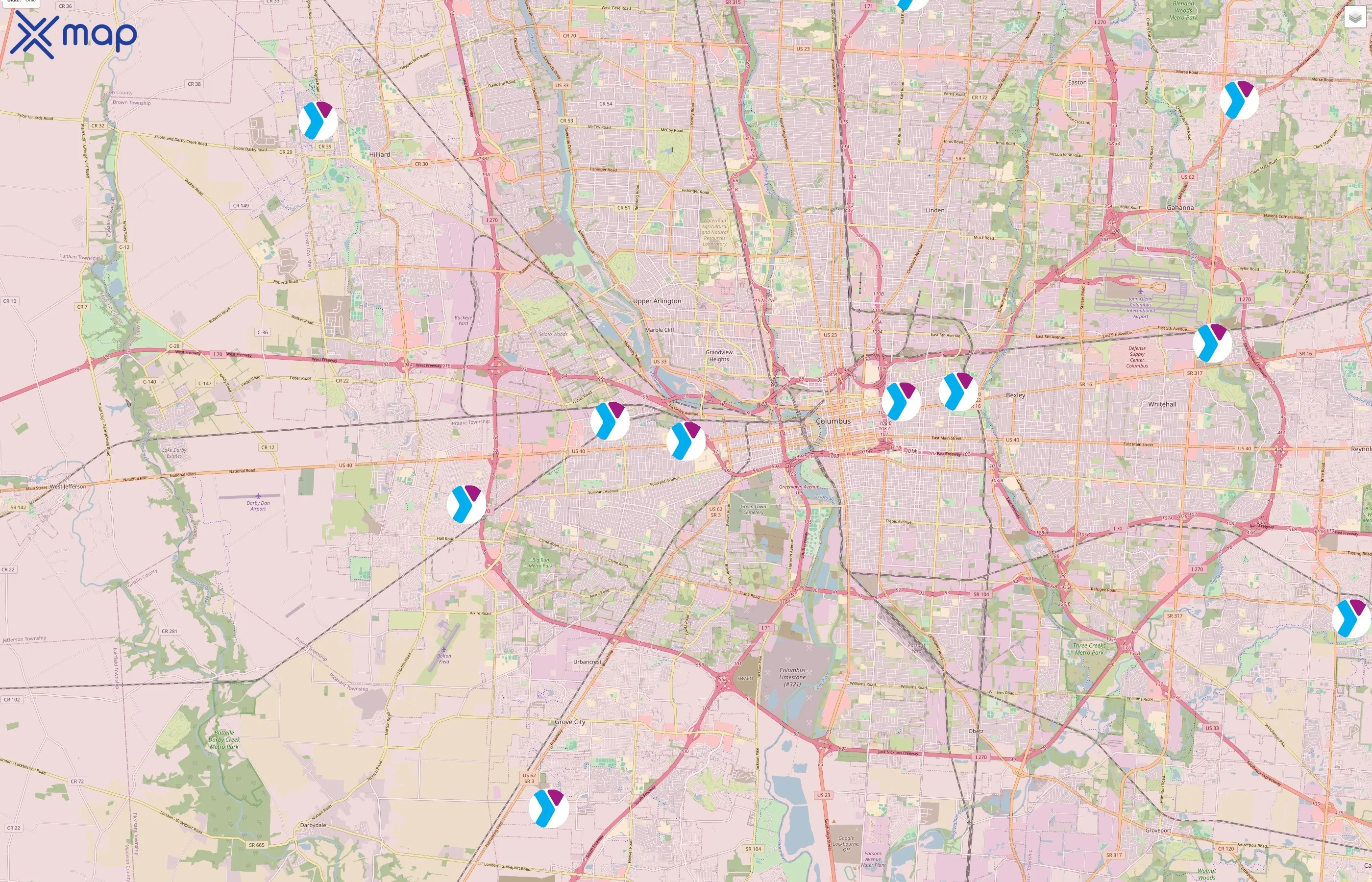 YMCA of Central Ohio traffic data