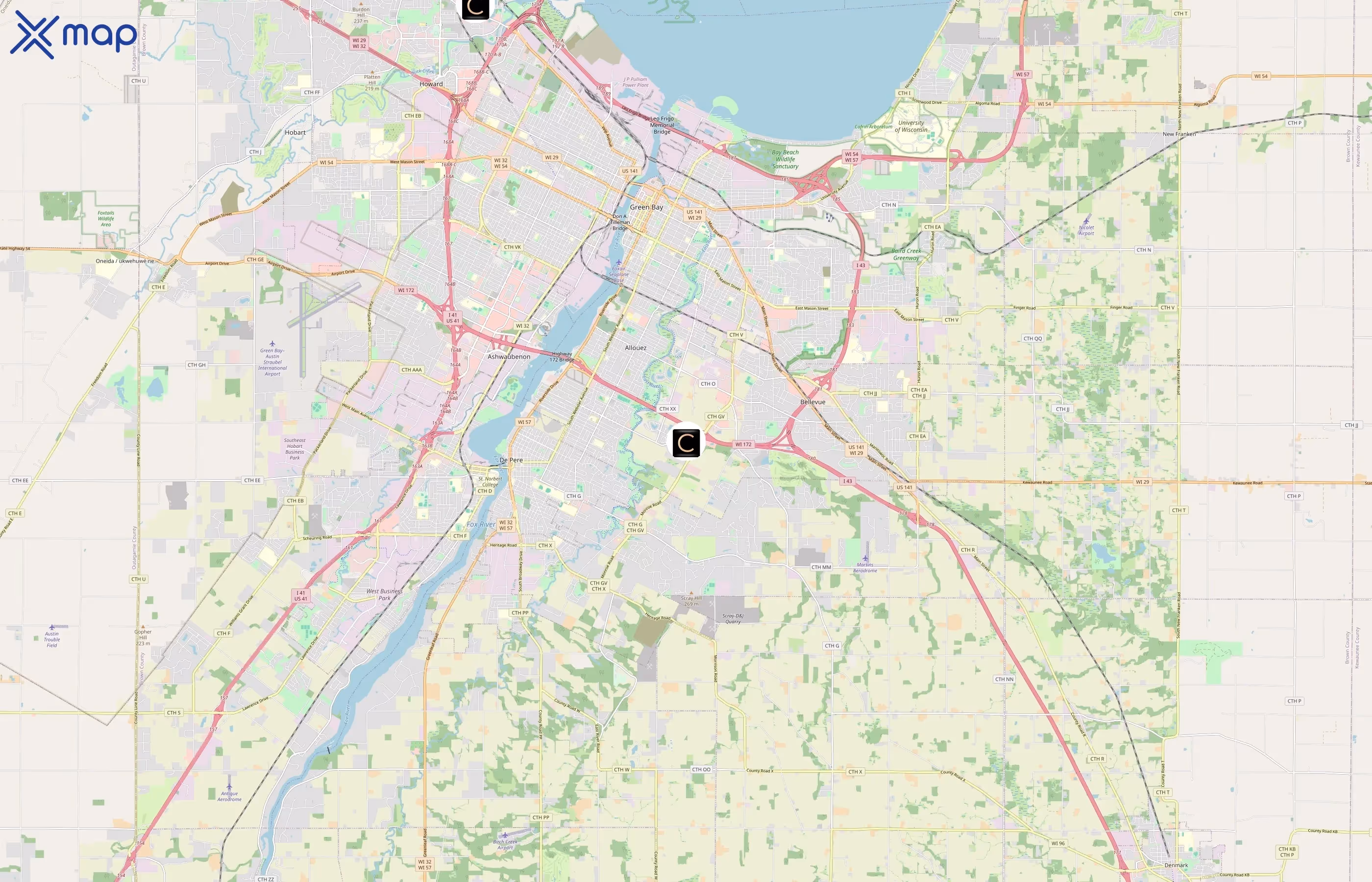 Contour Spa area coverage