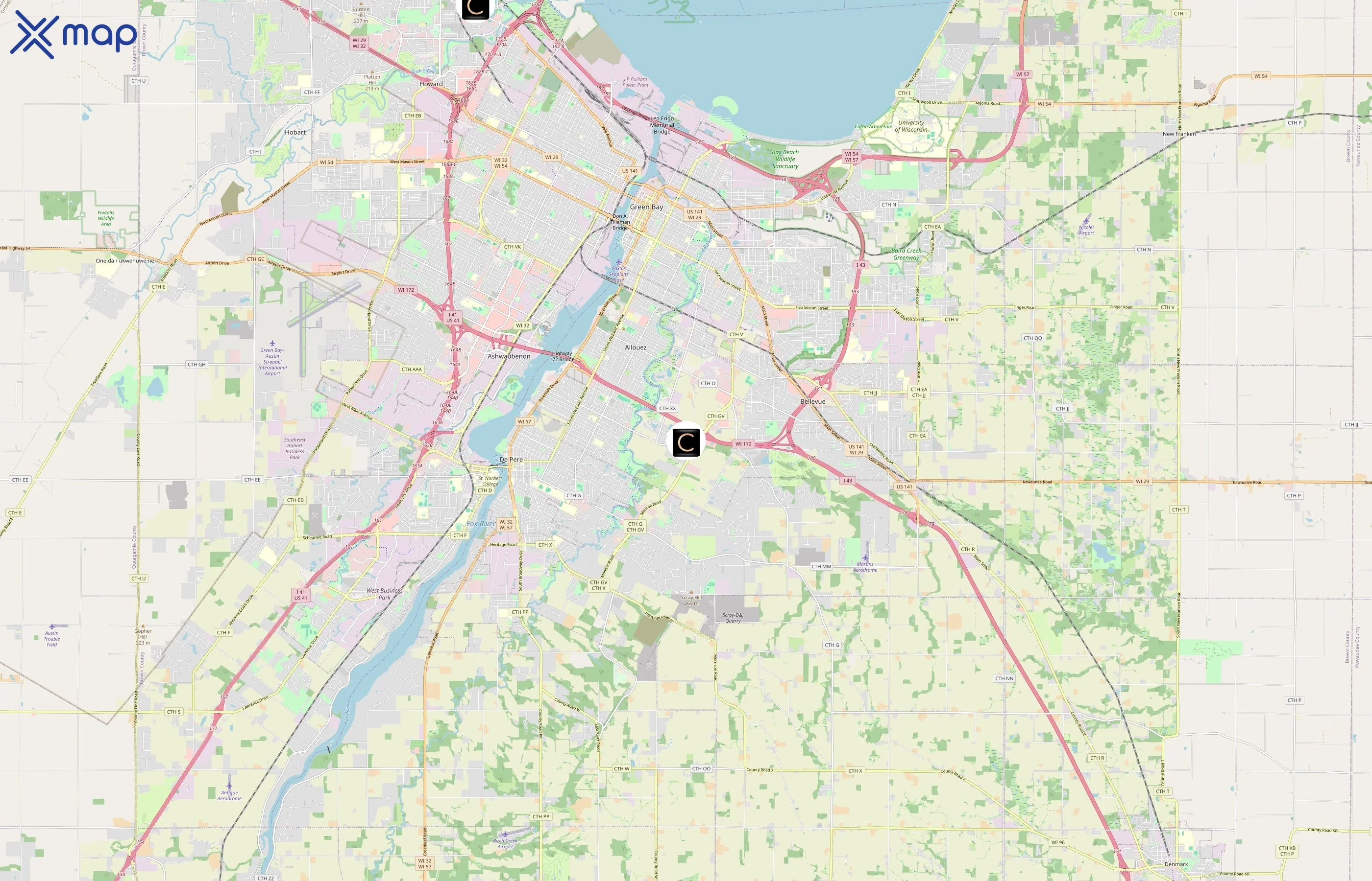 Contour Spa area coverage