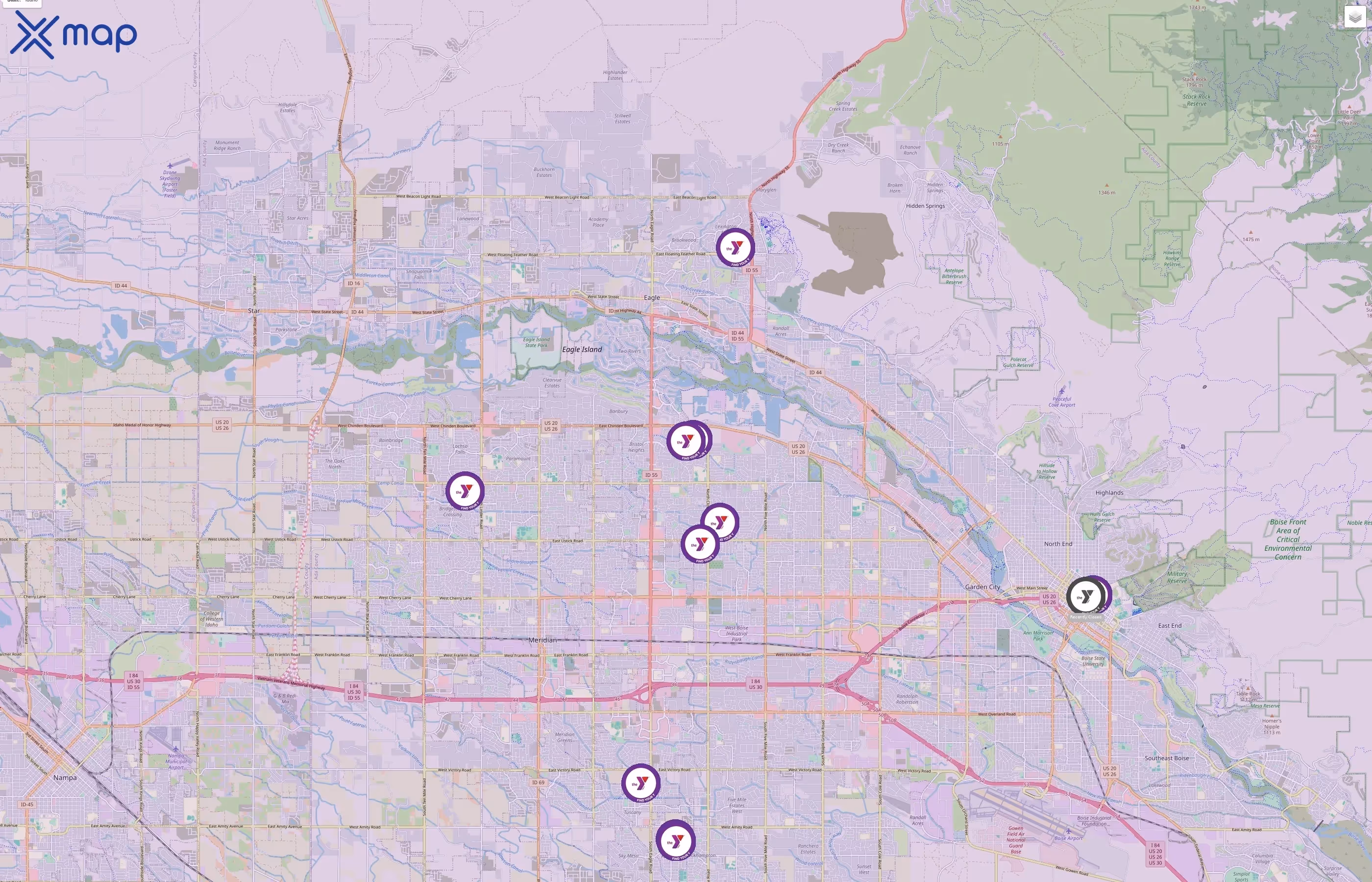 YMCA traffic data