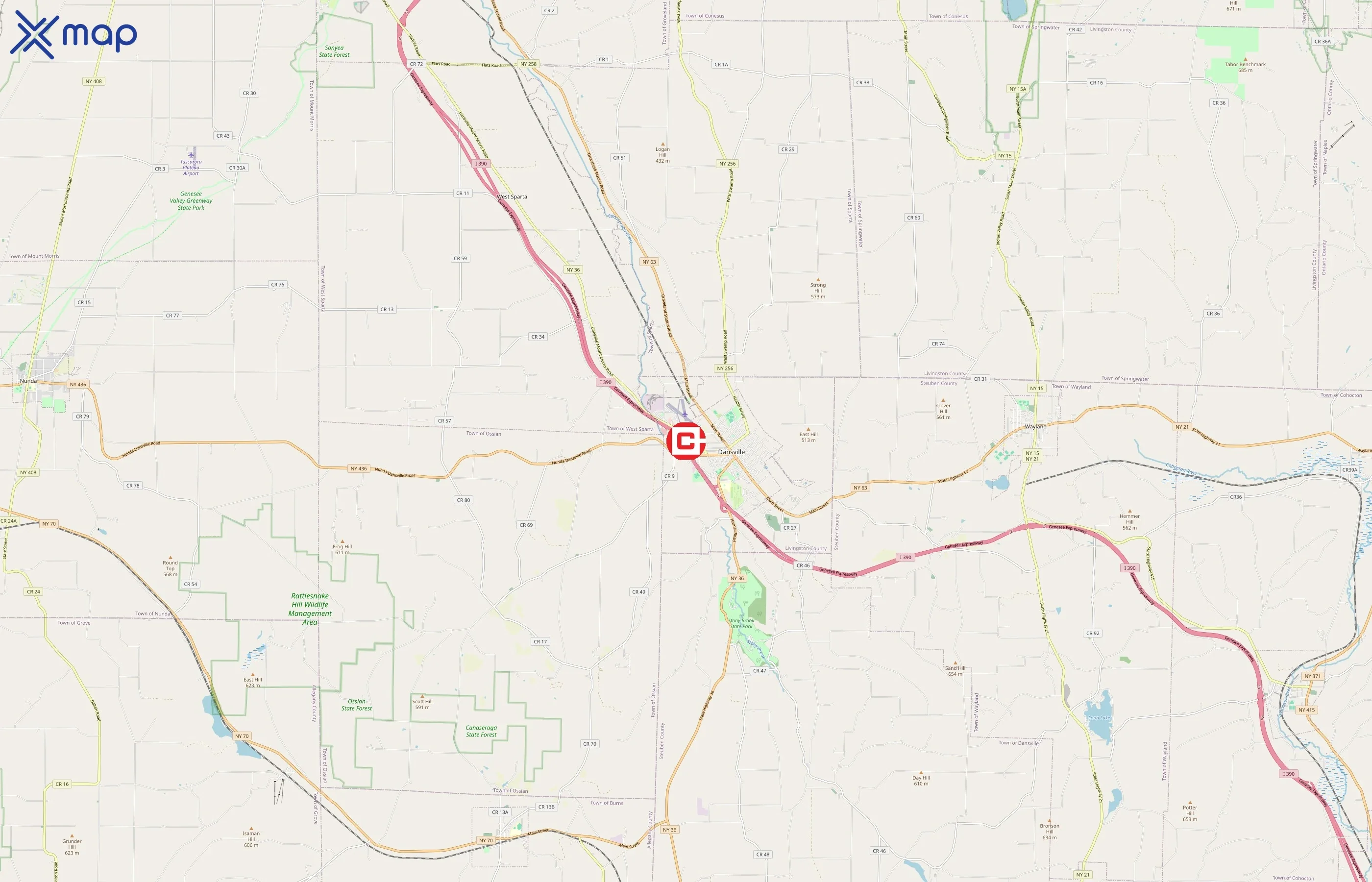 Cutting Crew Hair Salon area coverage