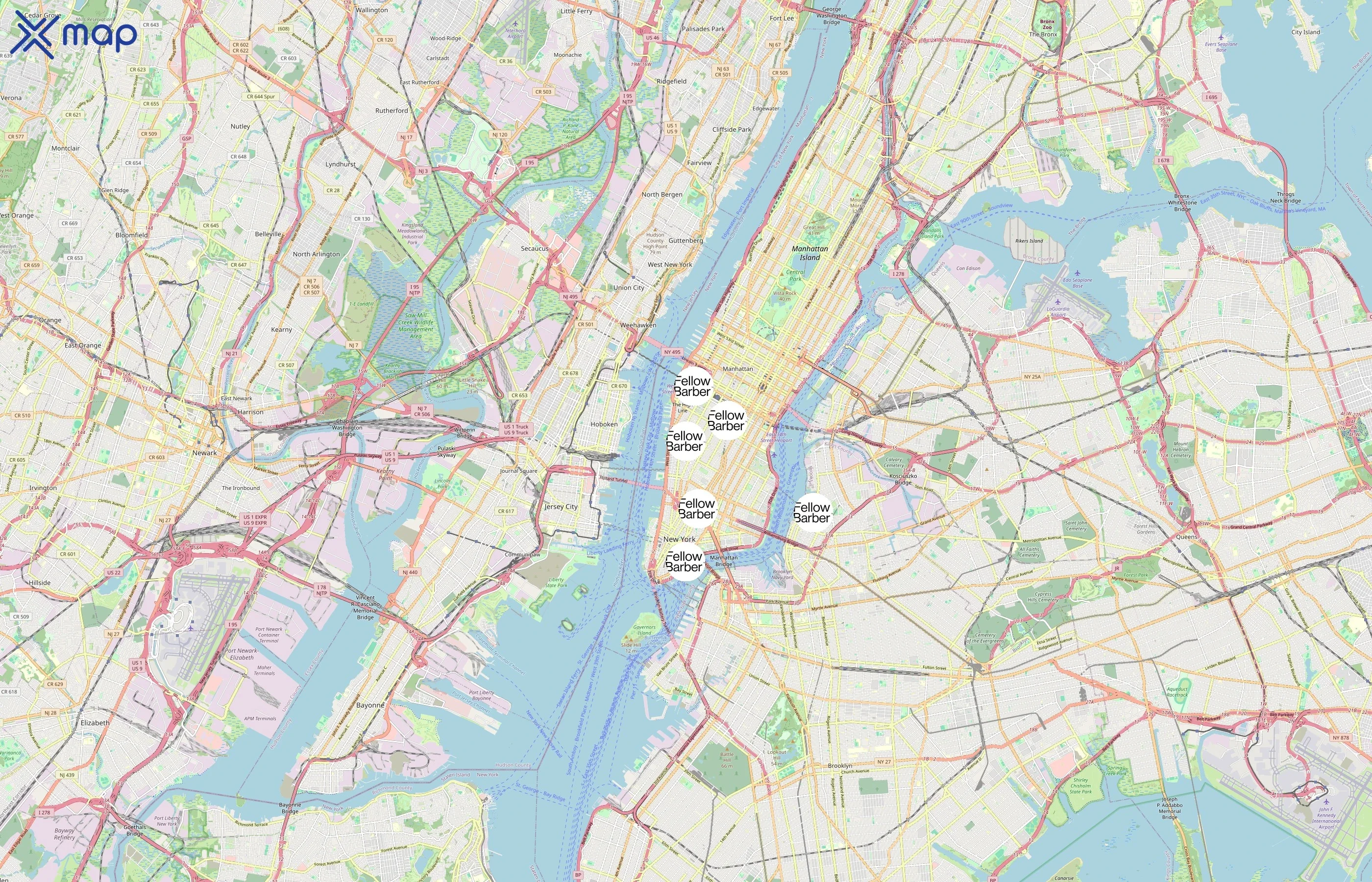 Fellow Barber area coverage