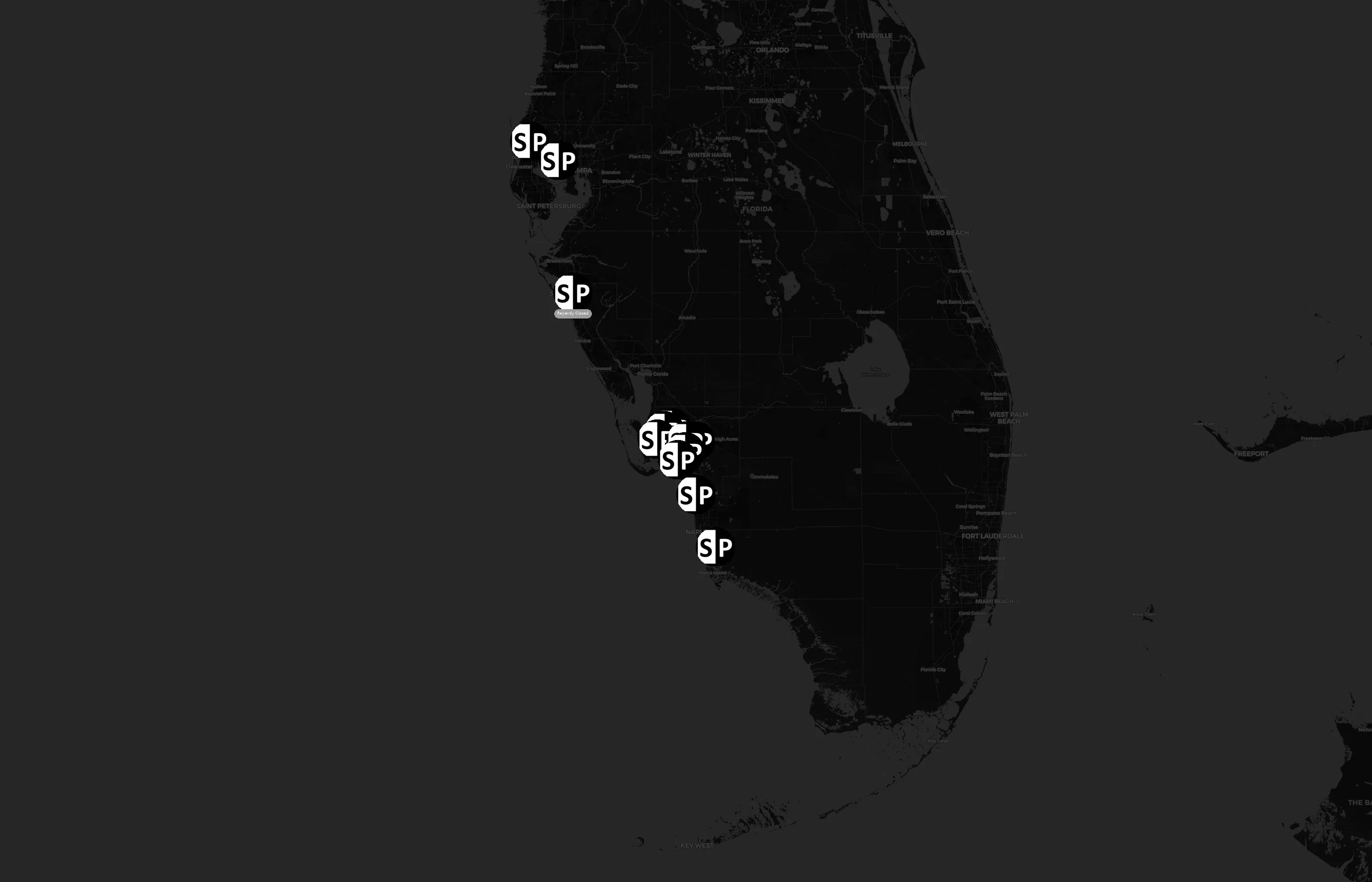 SalonPLEX Suites city distribution