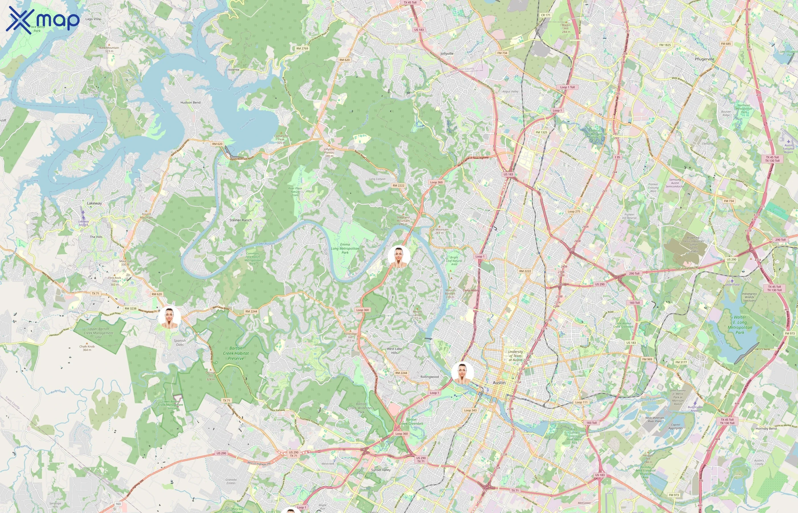 Face to Face Spa area coverage