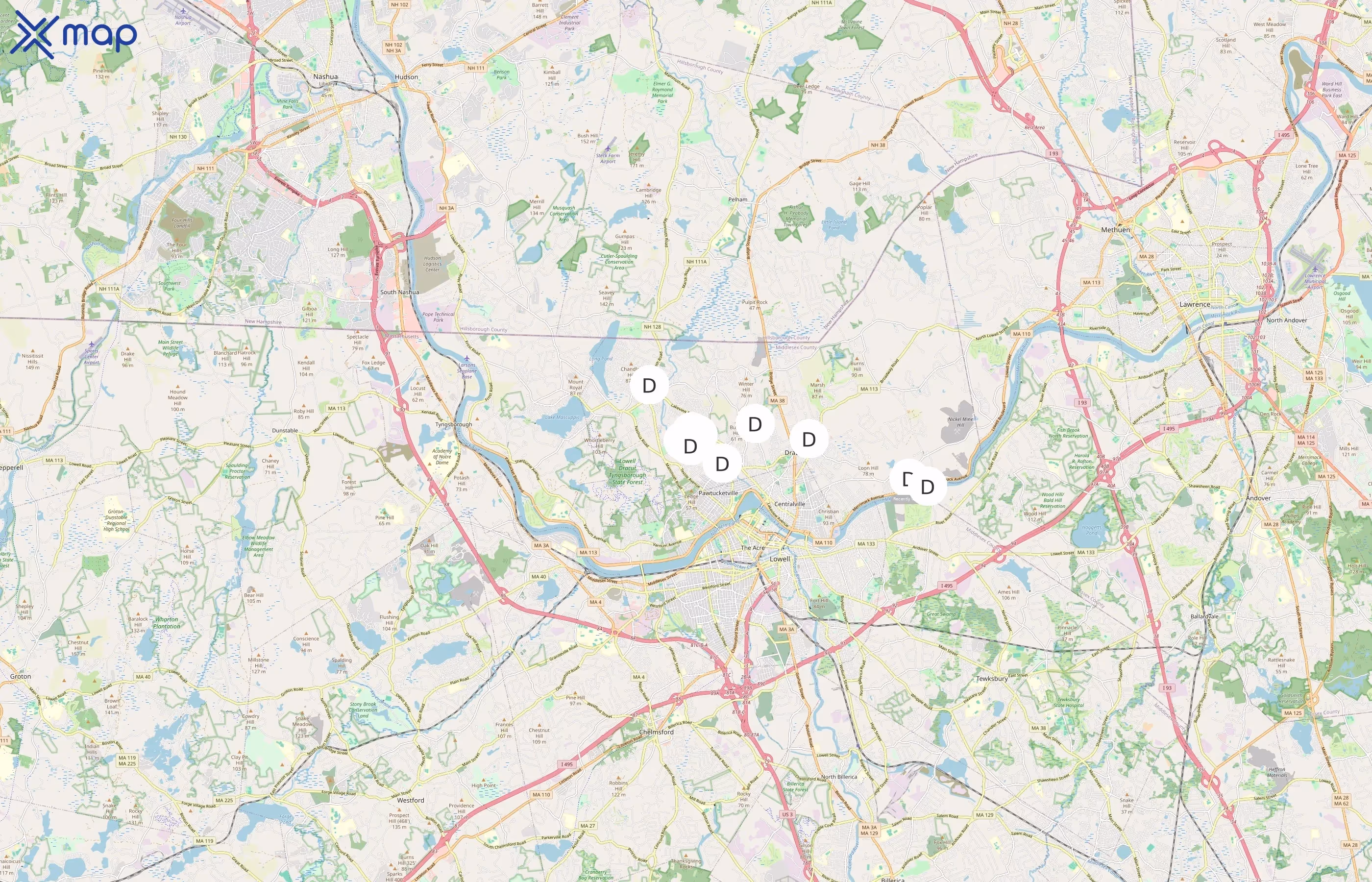 Dracut Baseball area coverage
