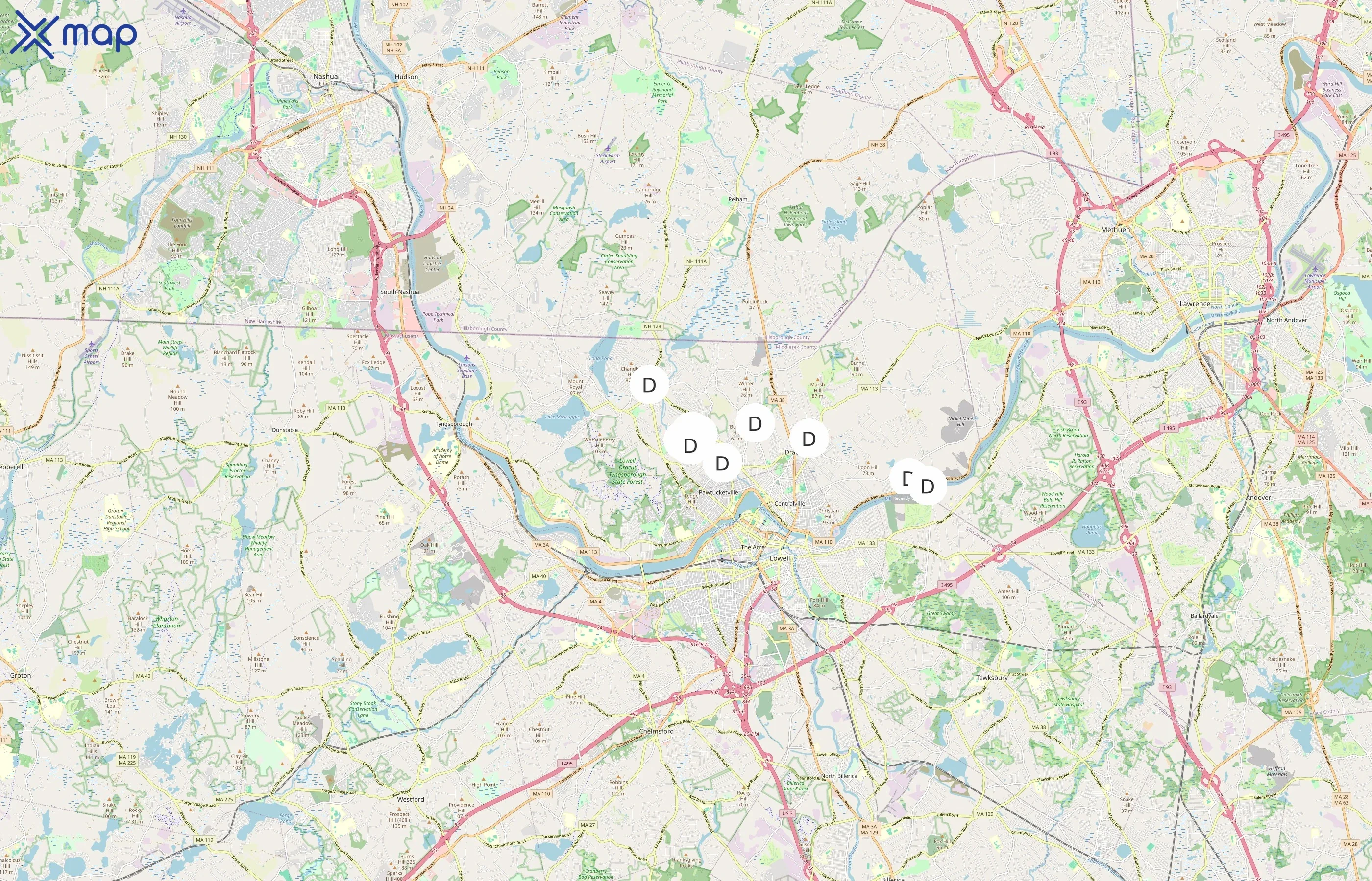 Dracut Baseball area coverage