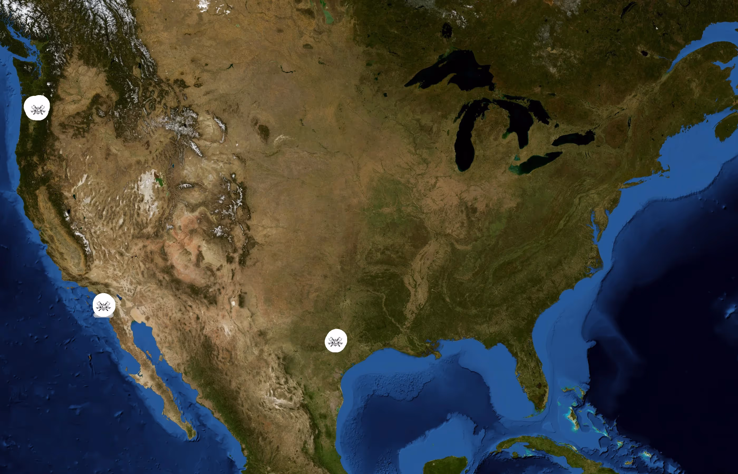 Celtic Axe Throwers state distribution