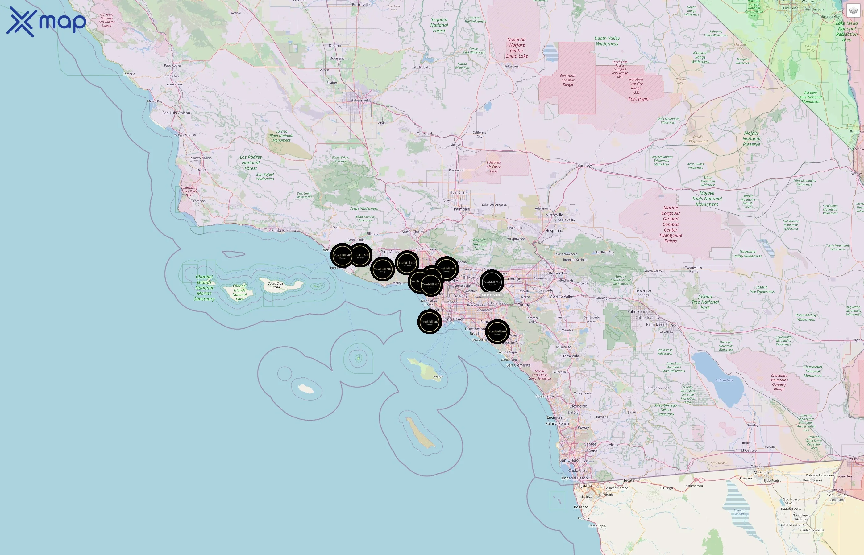 YouthFill MD street hotspots