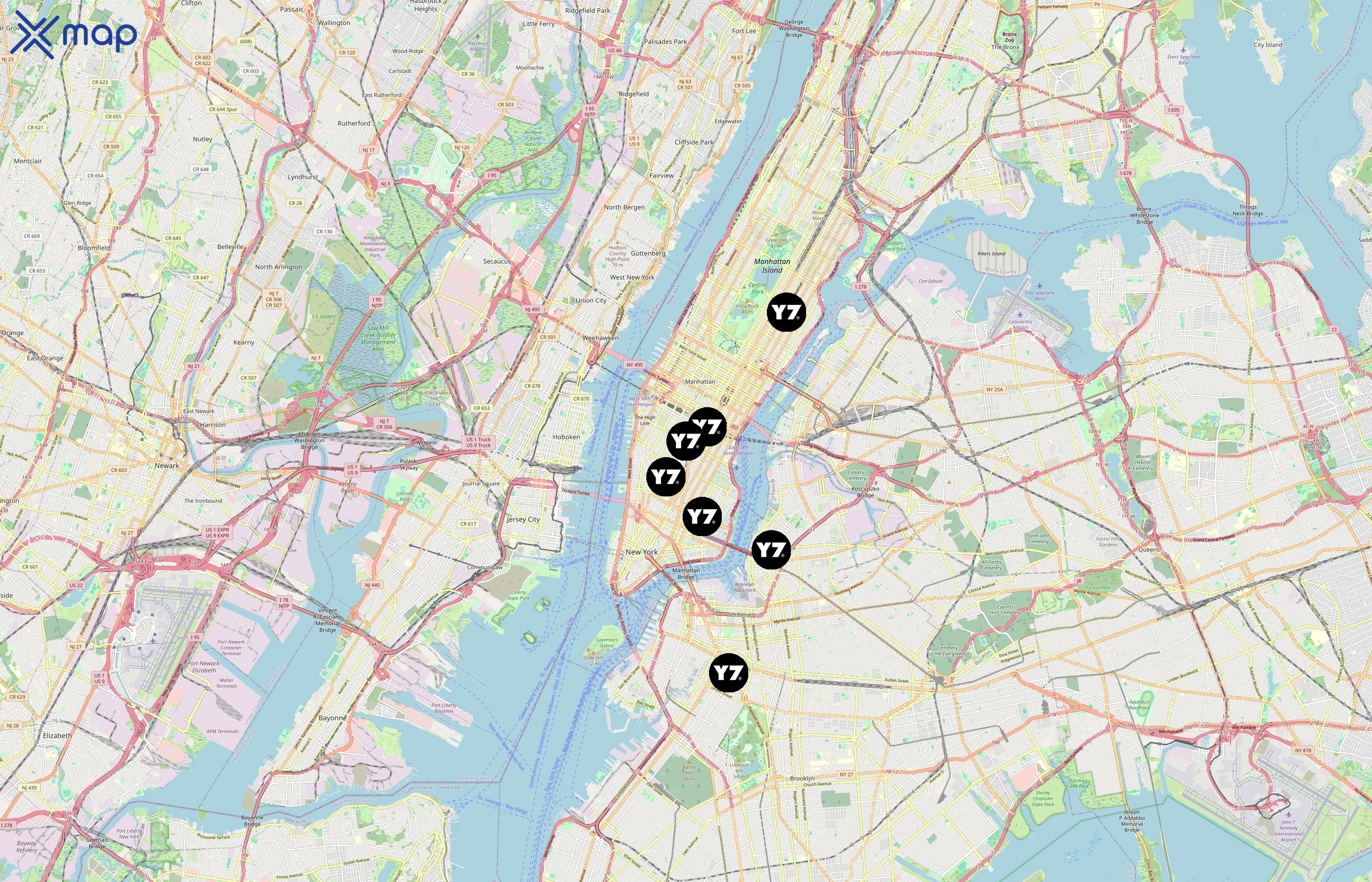 Y7 Studio area coverage