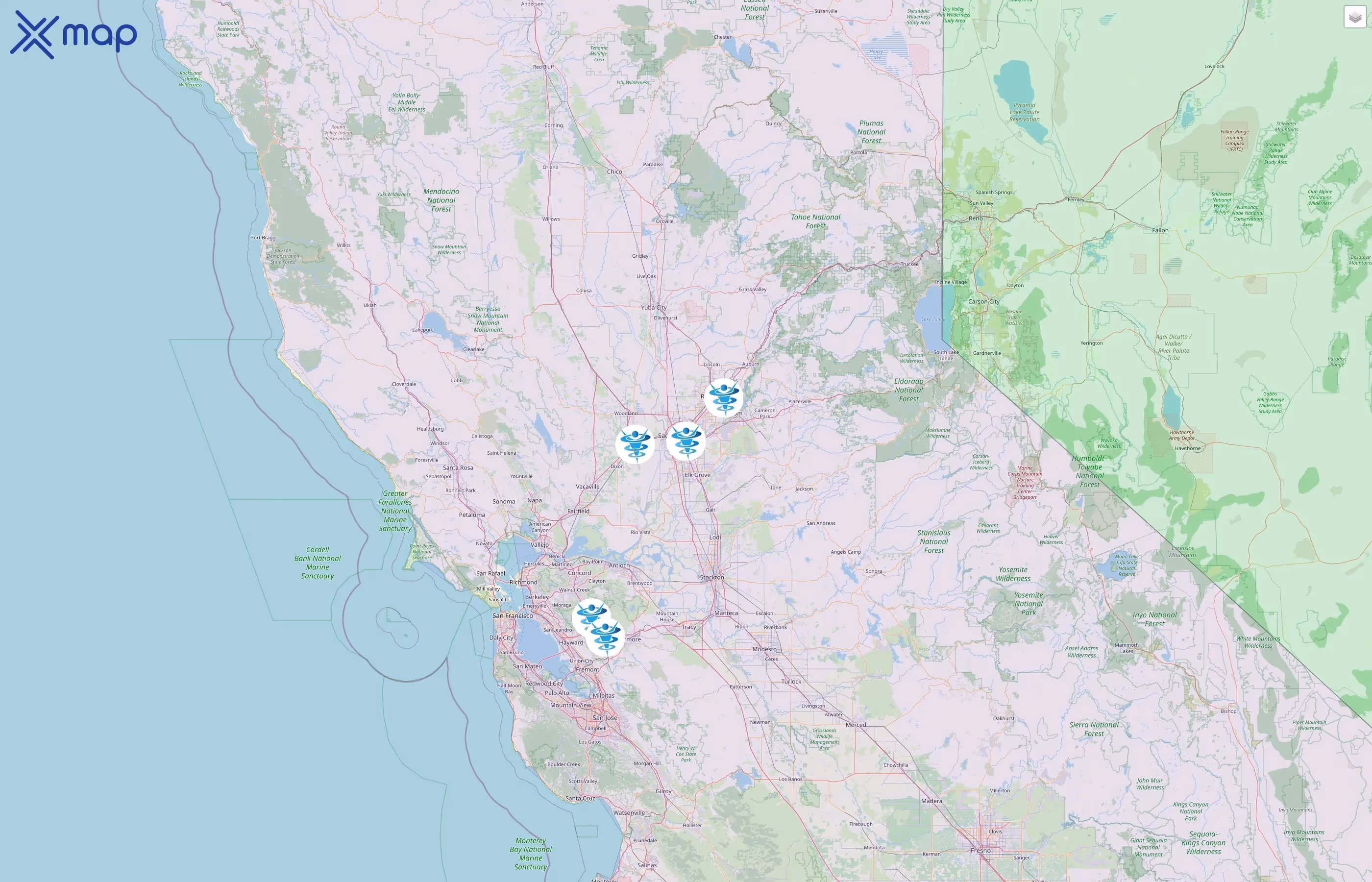 US Cryotherapy street hotspots