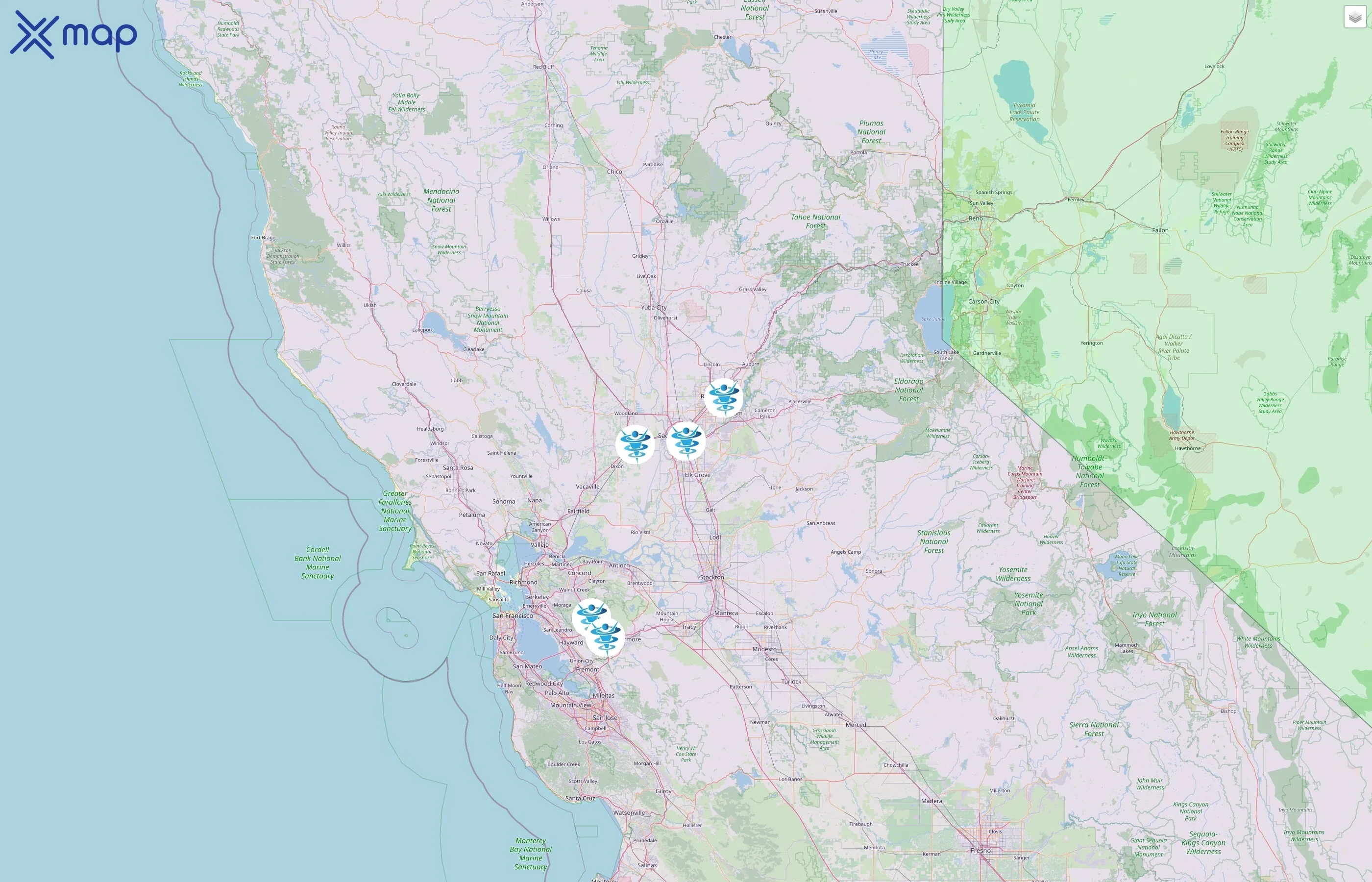 US Cryotherapy street hotspots
