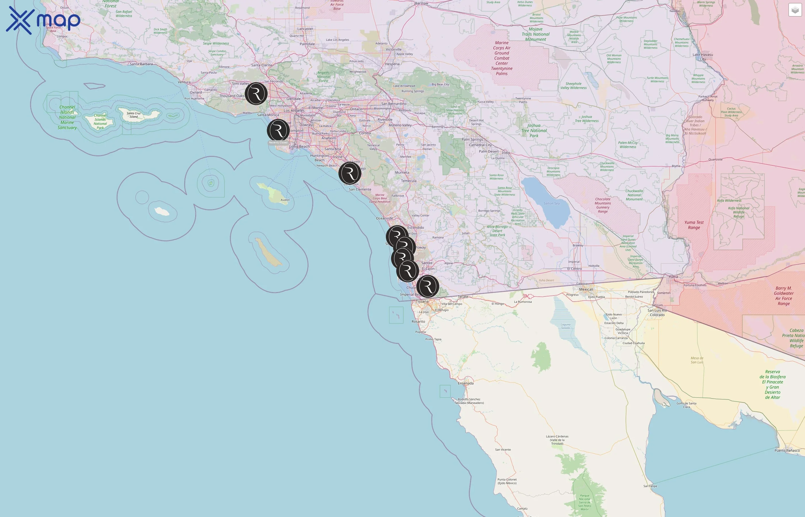 Revive Med Spa street hotspots