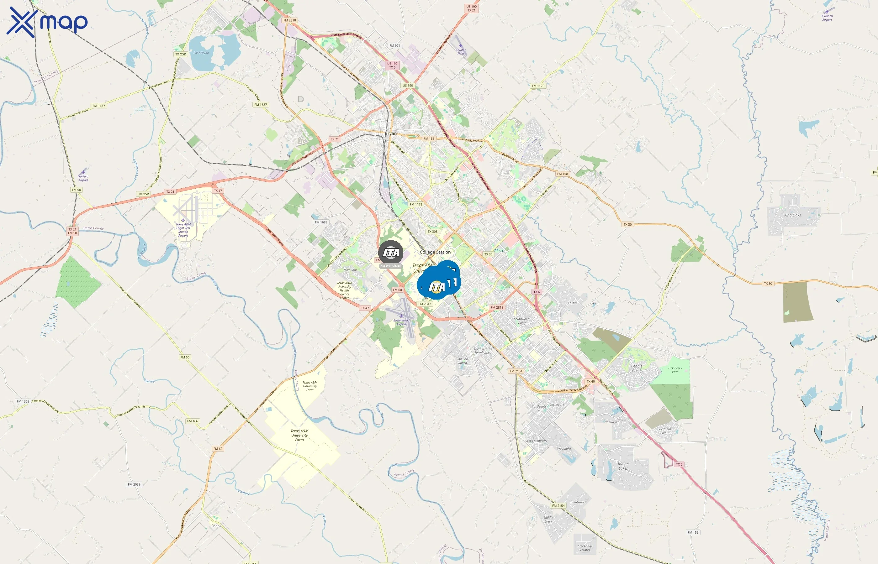 Texas A&M Athletics area coverage