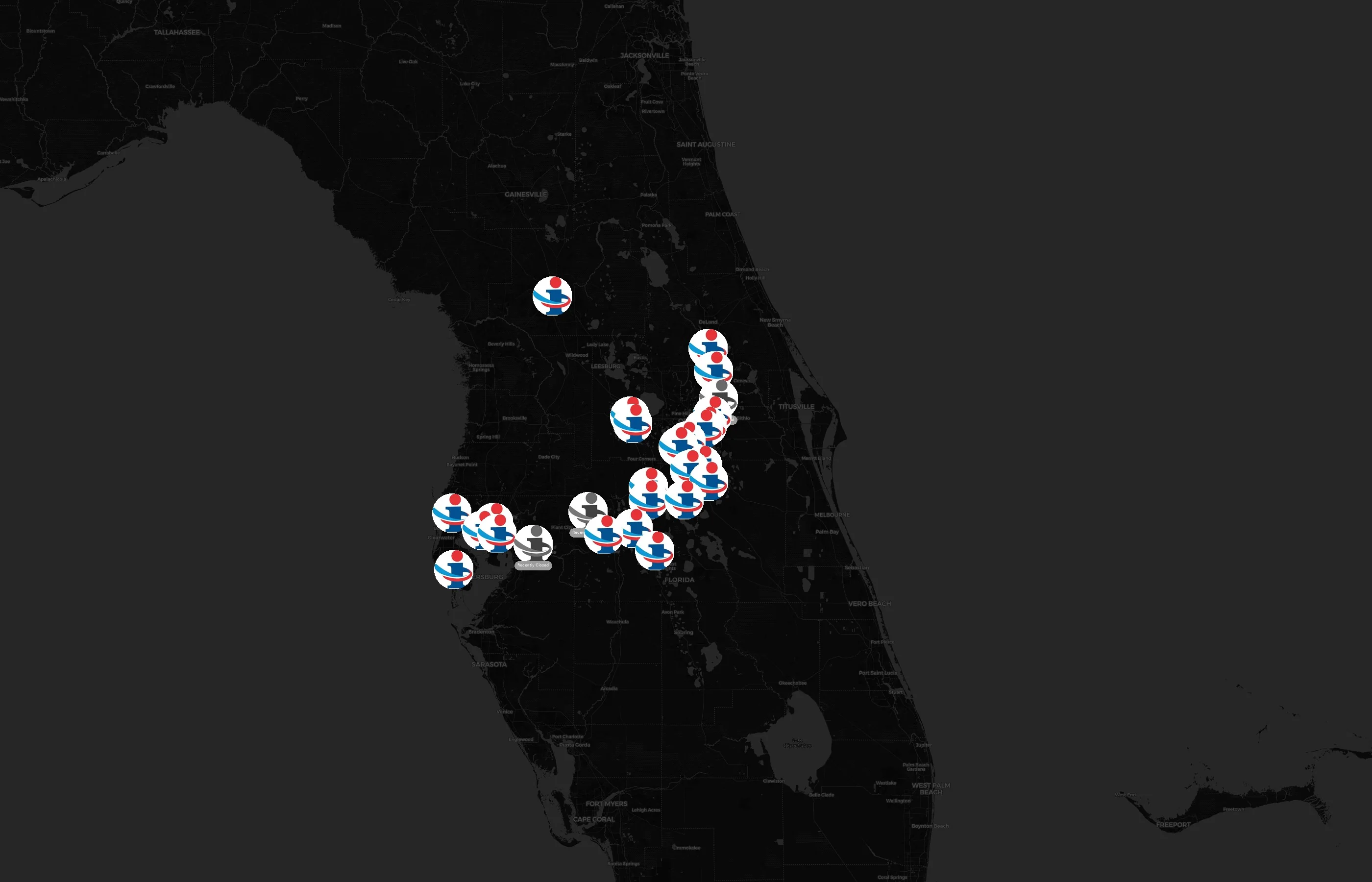 IMA Medical Group city distribution
