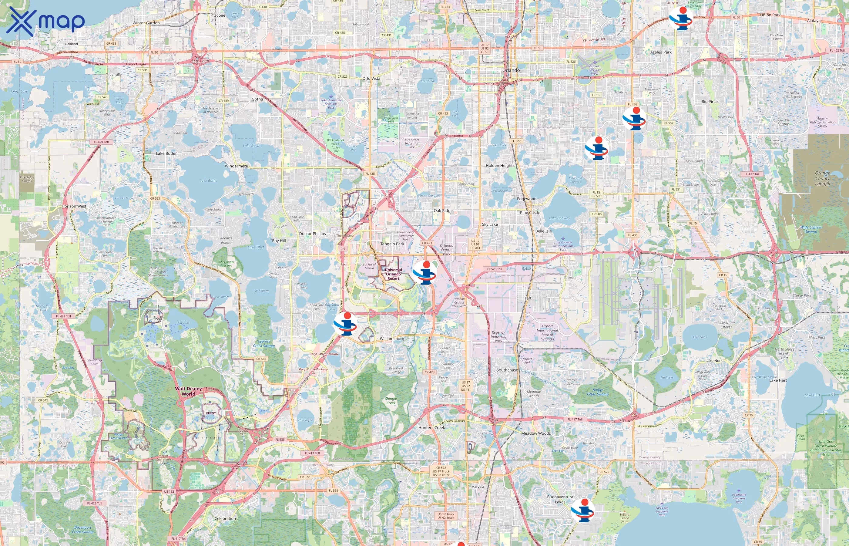 IMA Medical Group area coverage