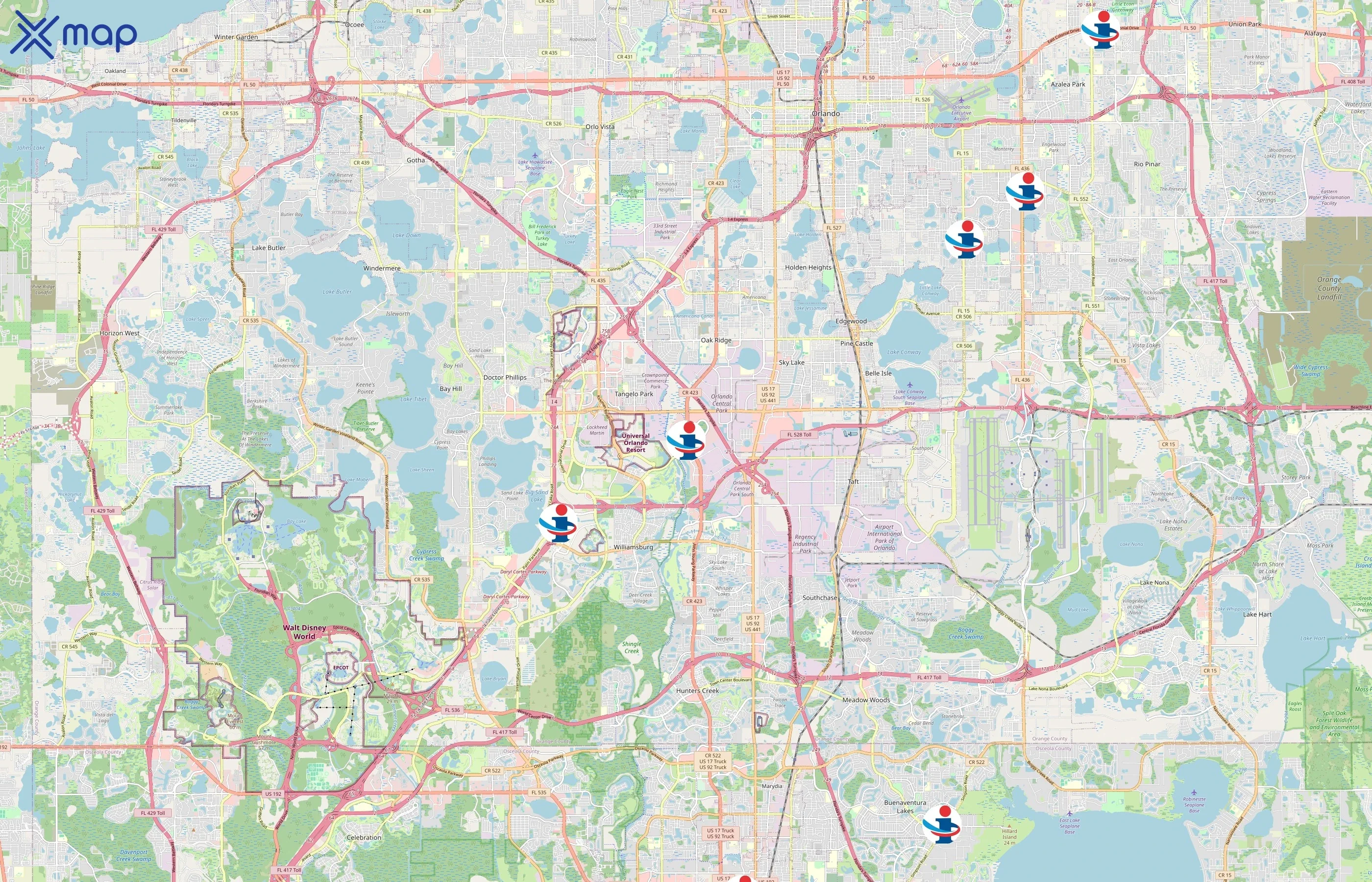 IMA Medical Group area coverage