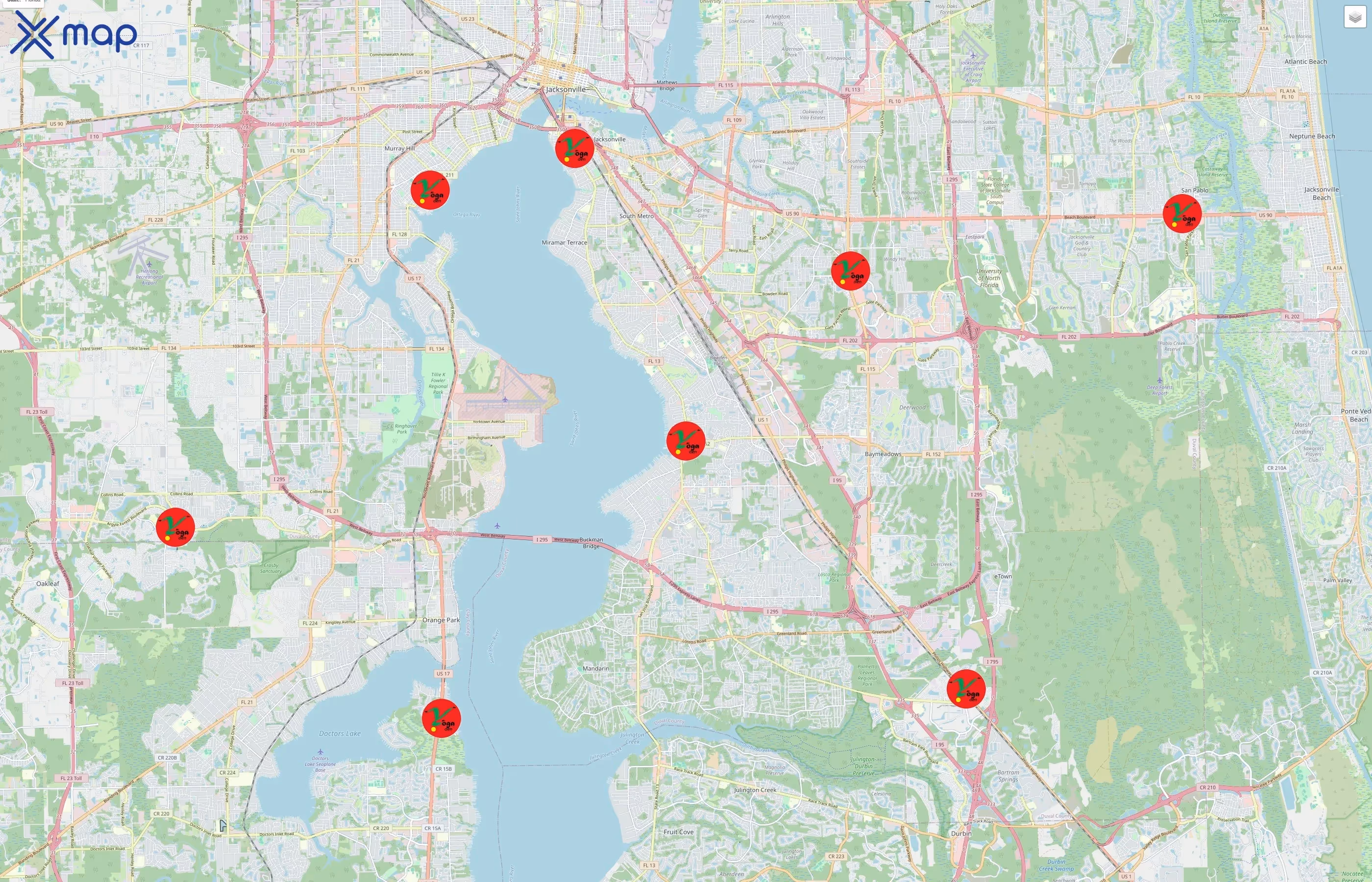Yoga Den traffic data