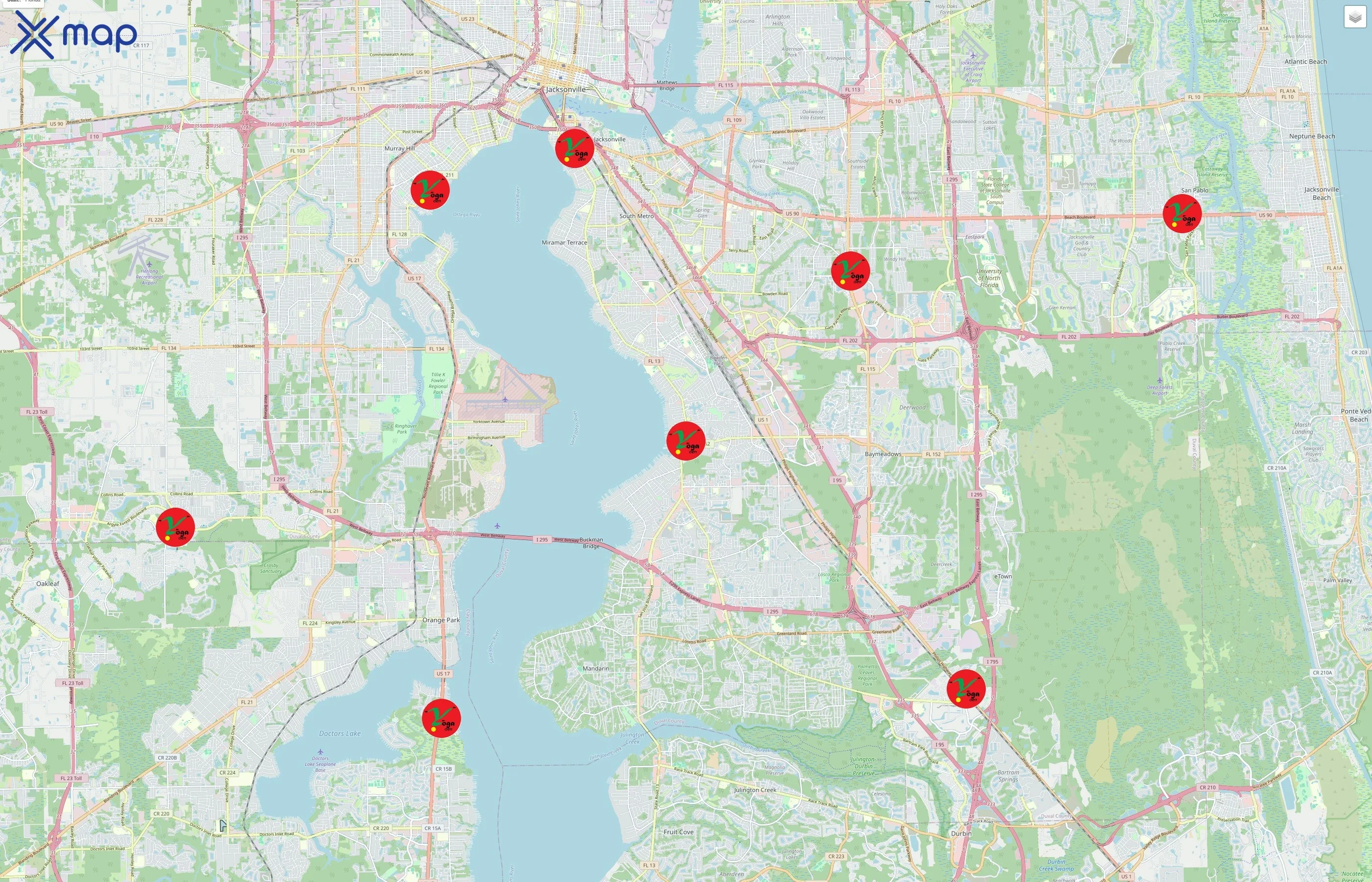 Yoga Den traffic data