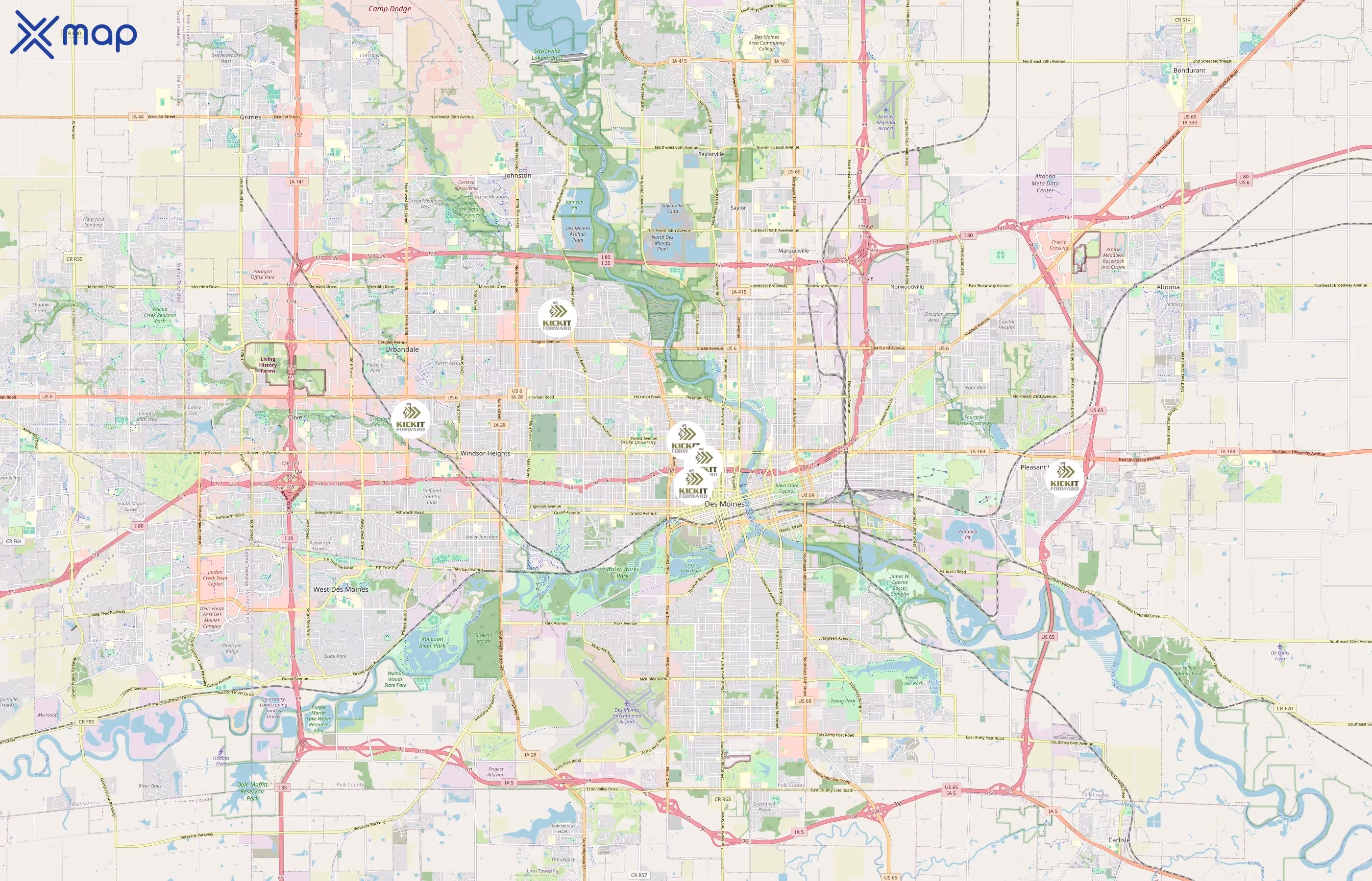 KIF Soccer area coverage