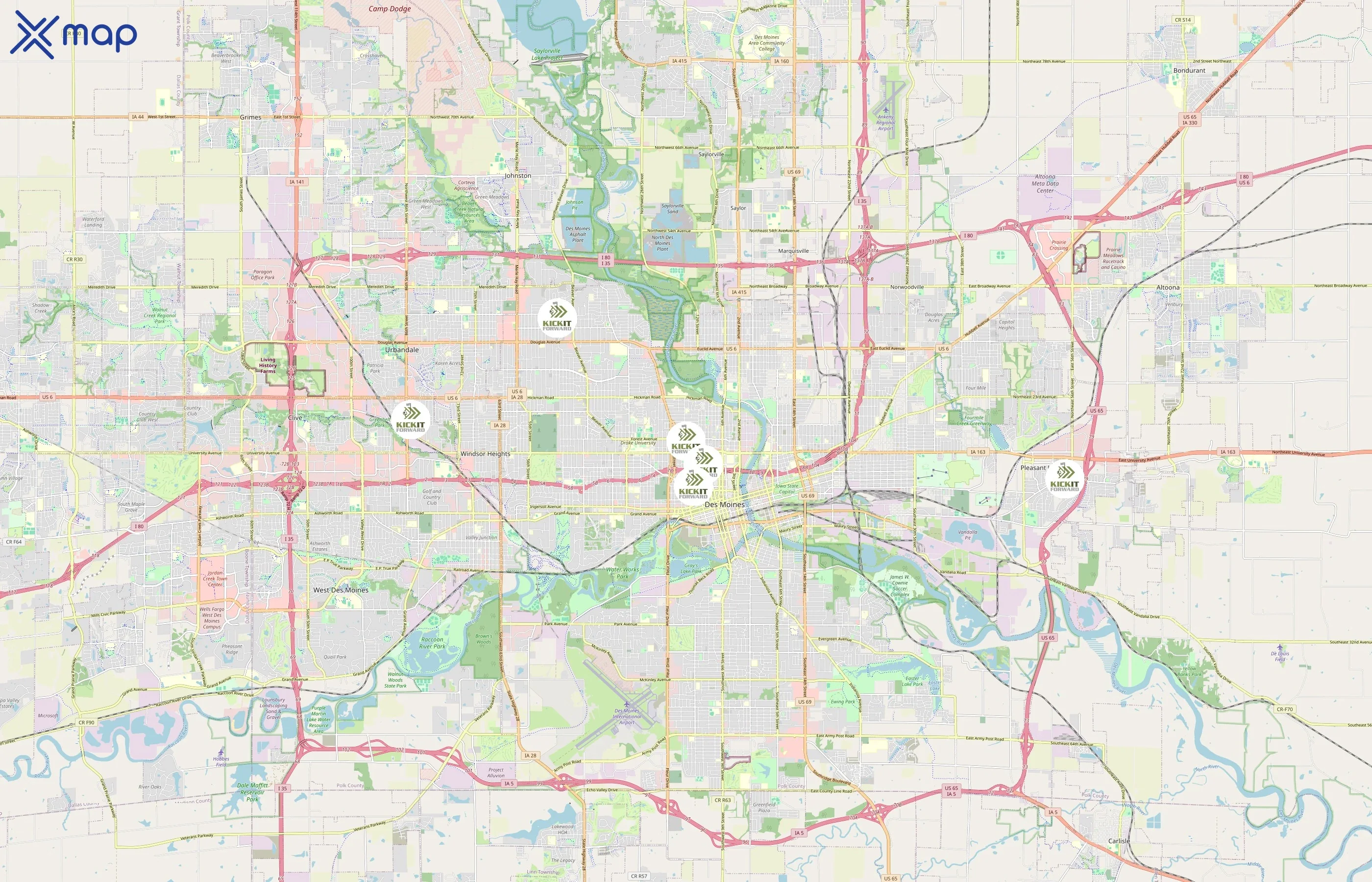 KIF Soccer area coverage