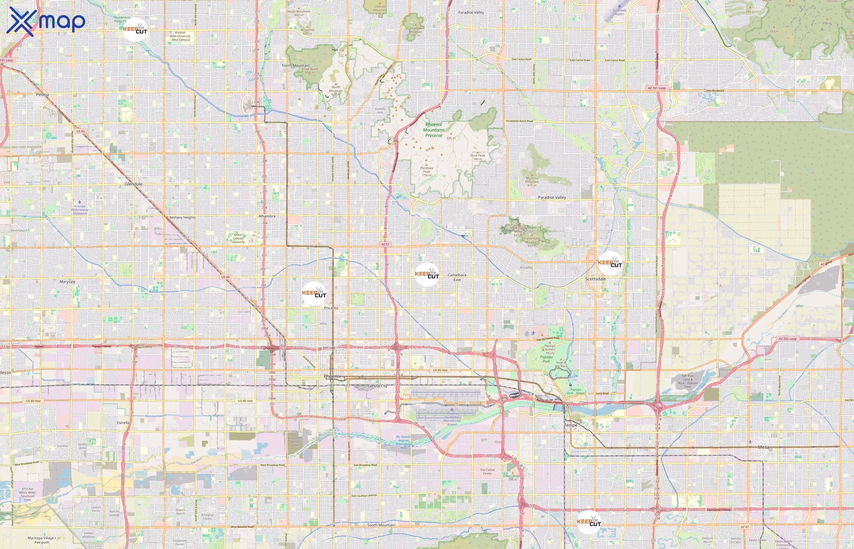 Keep It Cut area coverage