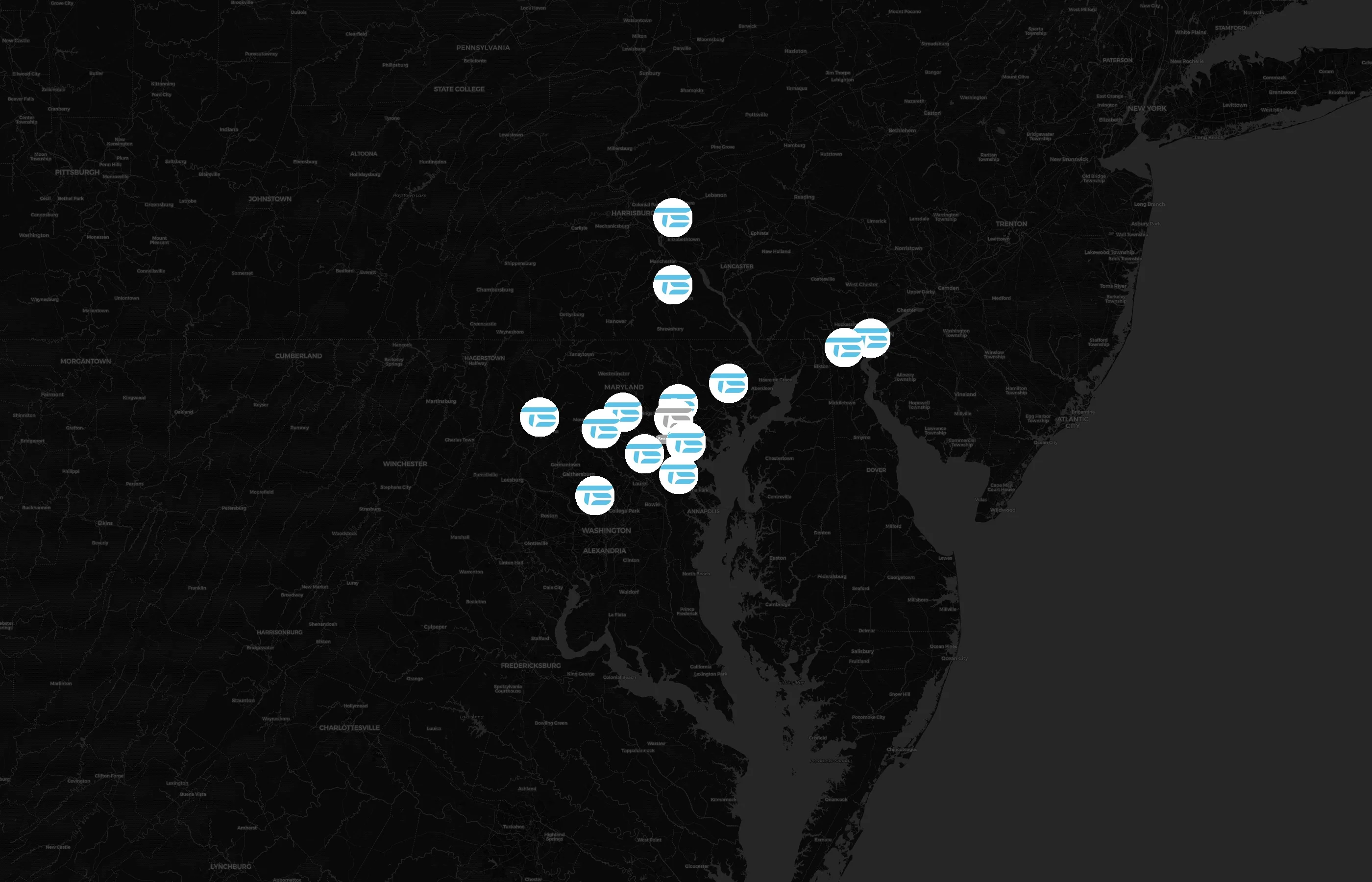 True Sports Physical Therapy city distribution