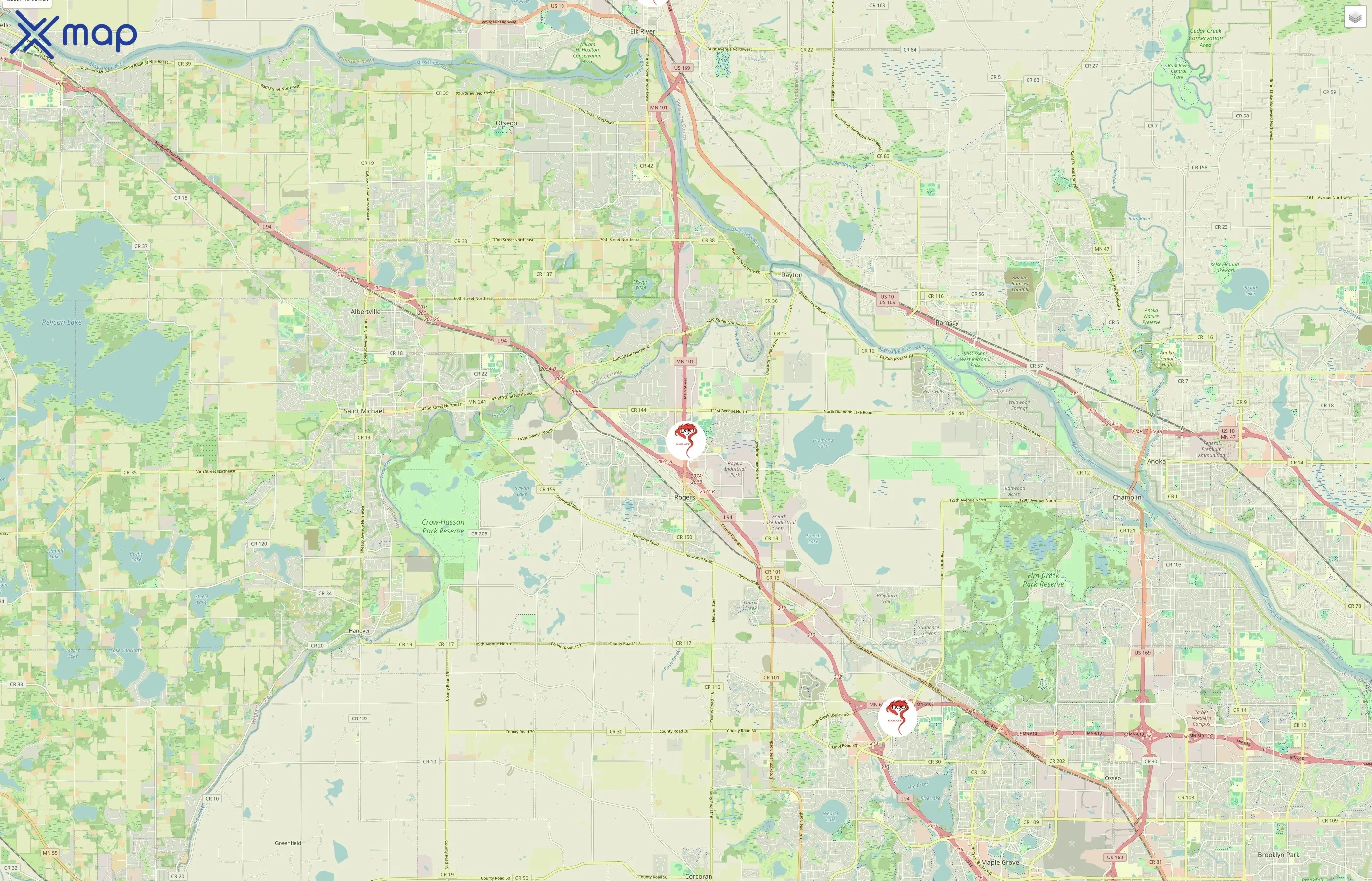 Dojo Karate traffic data