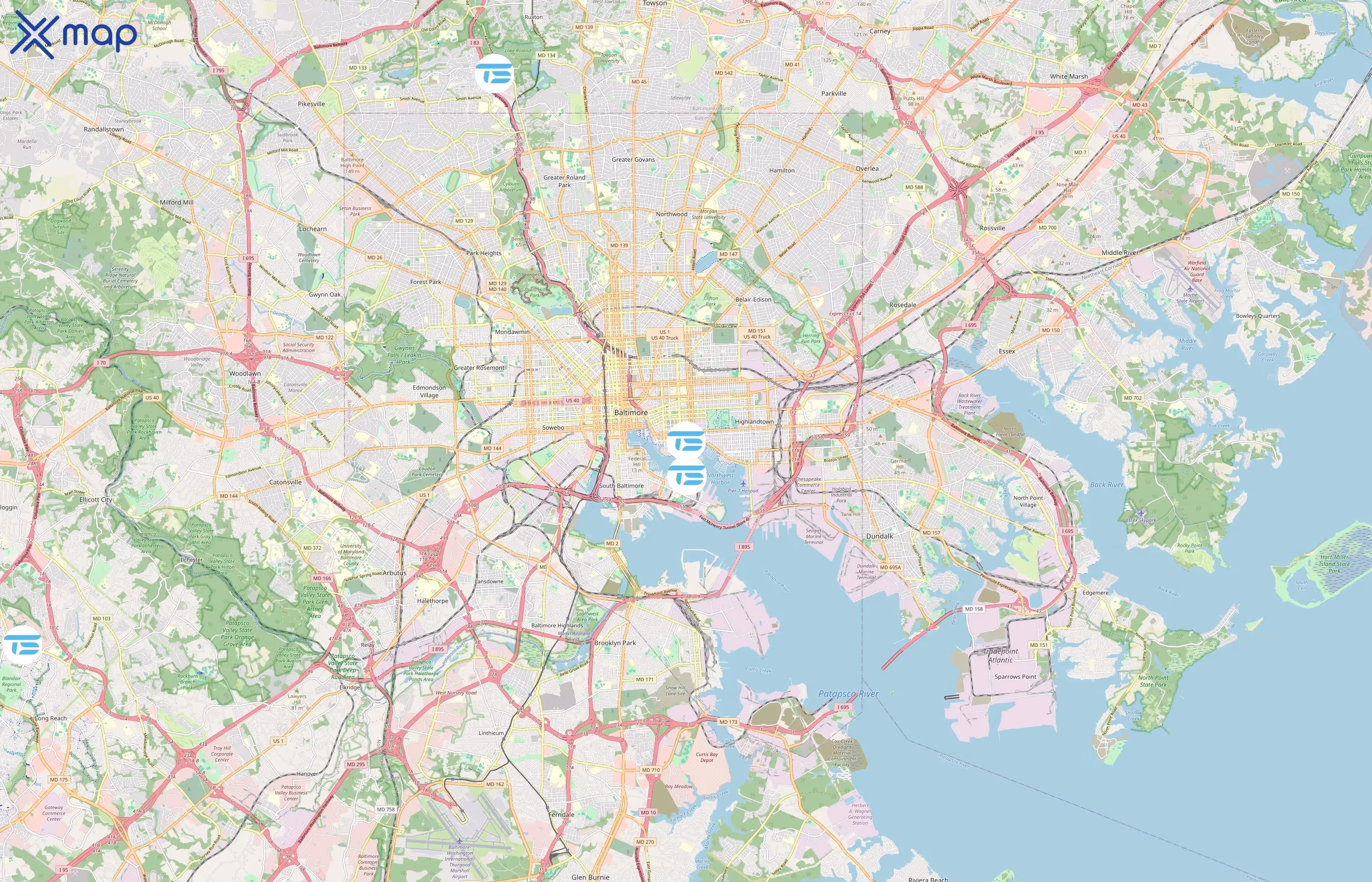 True Sports Physical Therapy area coverage